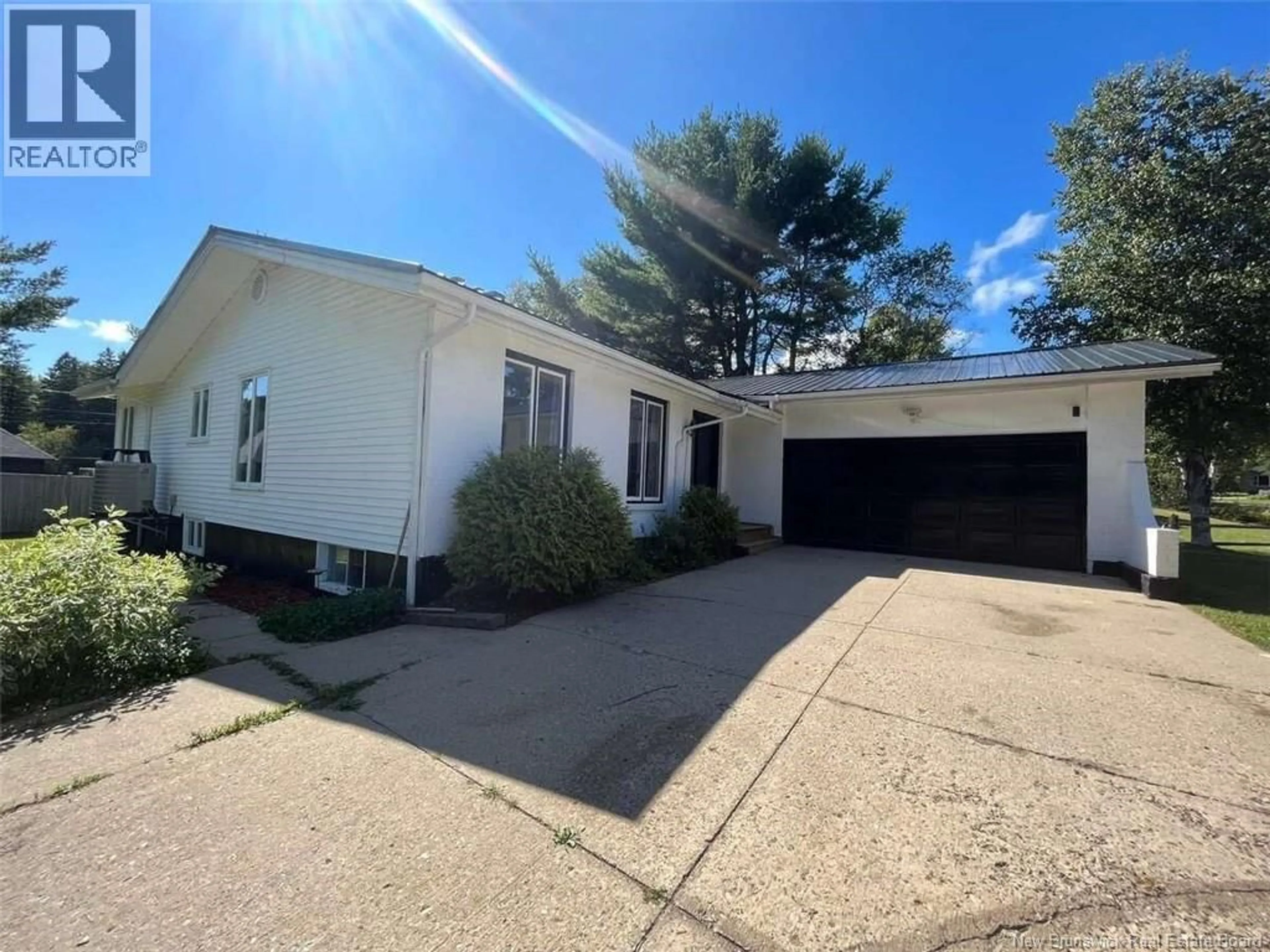 Home with vinyl exterior material, street for 148 SUNRISE DRIVE, Miramichi New Brunswick E1V6Z9