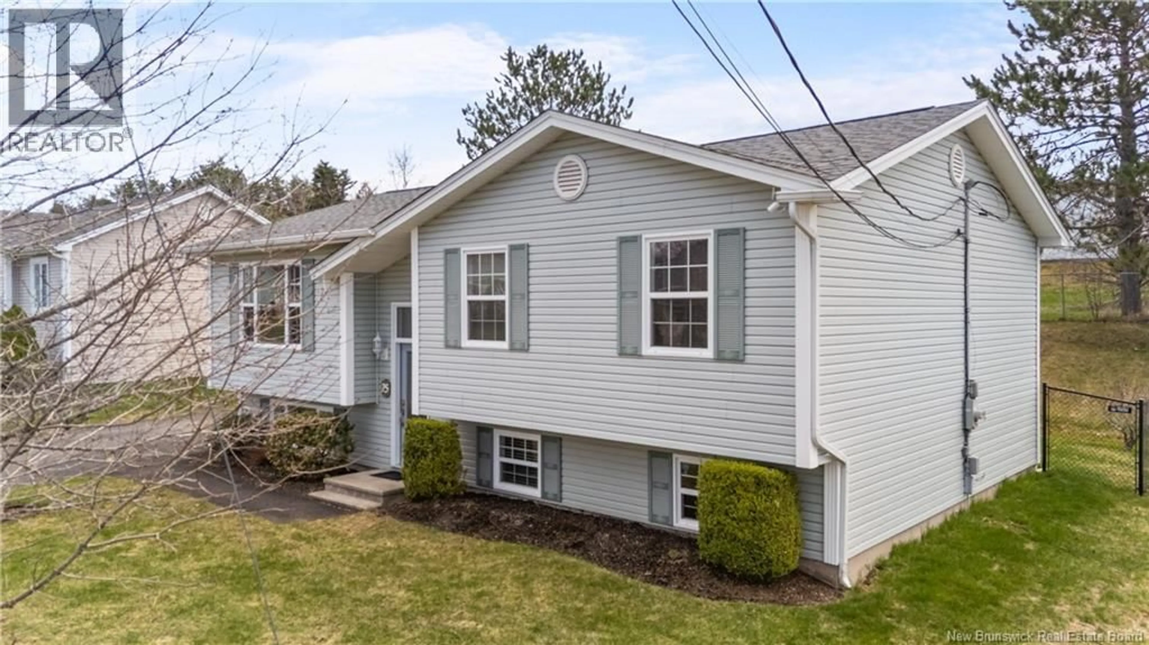 Home with vinyl exterior material, street for 75 ANIK, Dieppe New Brunswick E1A7S1