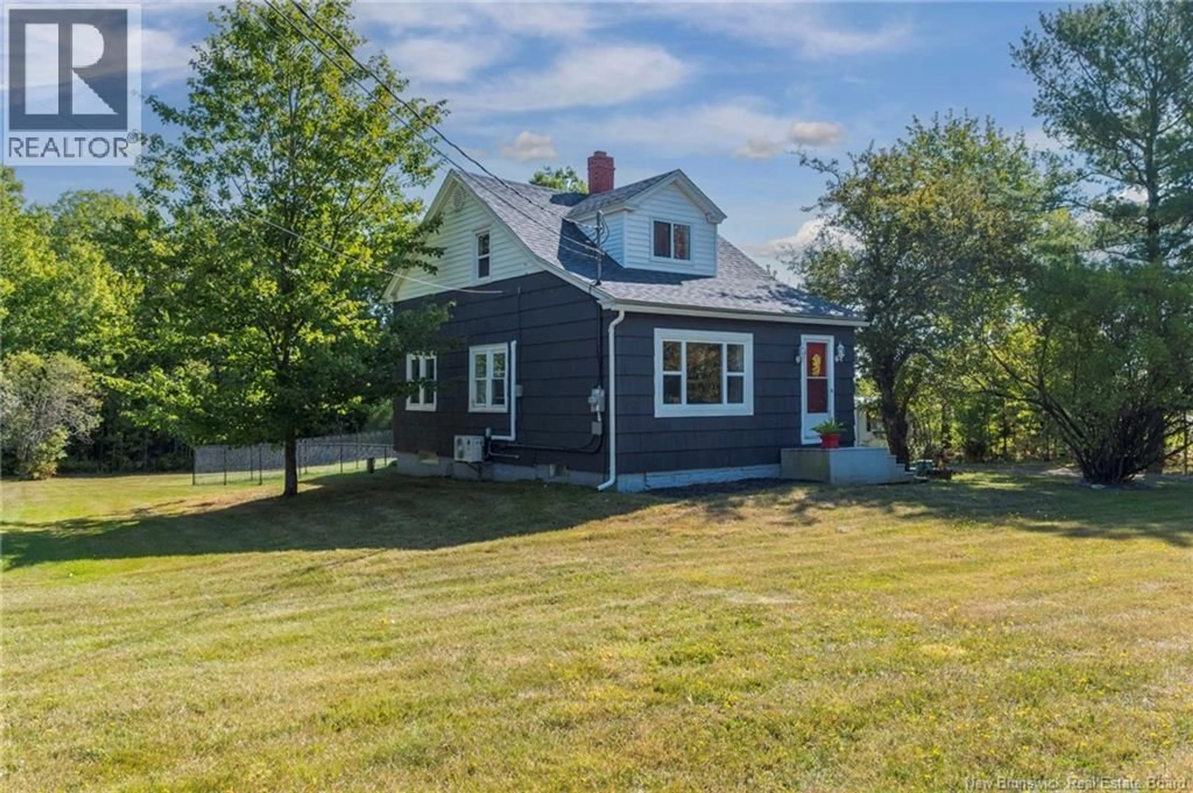 A pic from outside/outdoor area/front of a property/back of a property/a pic from drone, unknown for 1519 ROUTE 114, Fundy New Brunswick E1J1G9