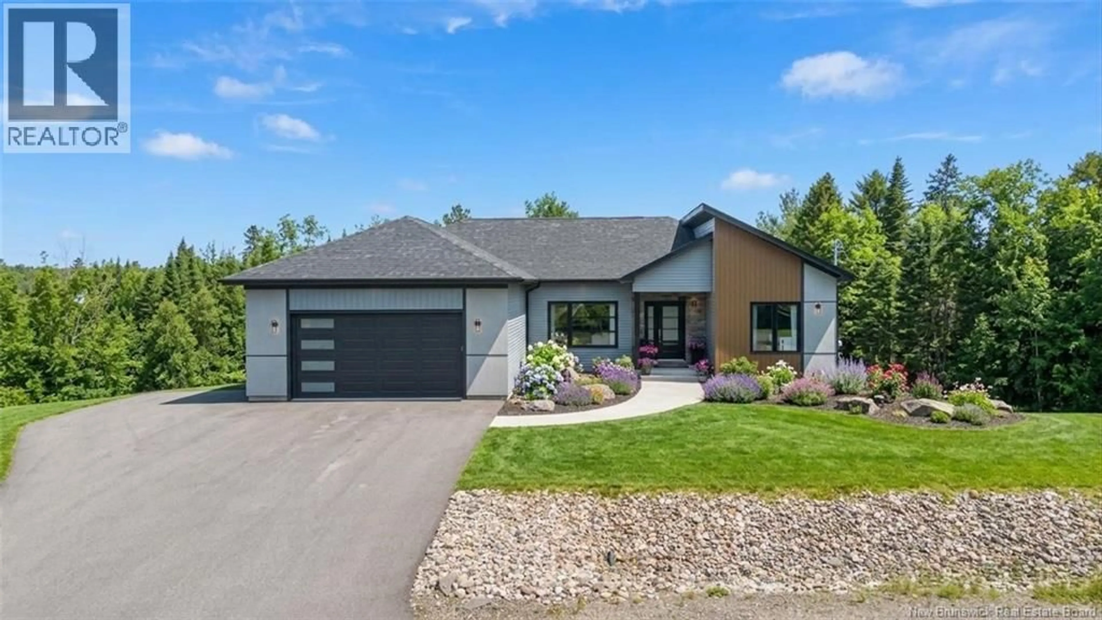 Home with brick exterior material, street for 54 GOLDEN EAGLE DRIVE, Hanwell New Brunswick E3C0H3