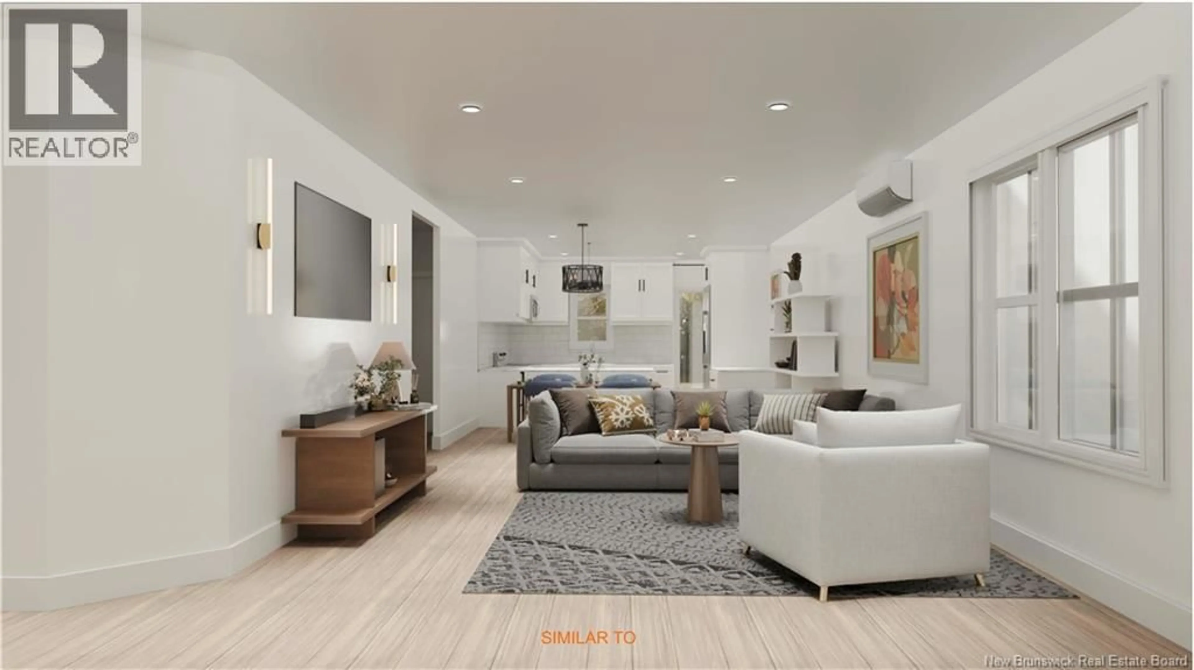 Living room with furniture, unknown for HOMESTEAD DRIVE, Hampton New Brunswick E5N5M3