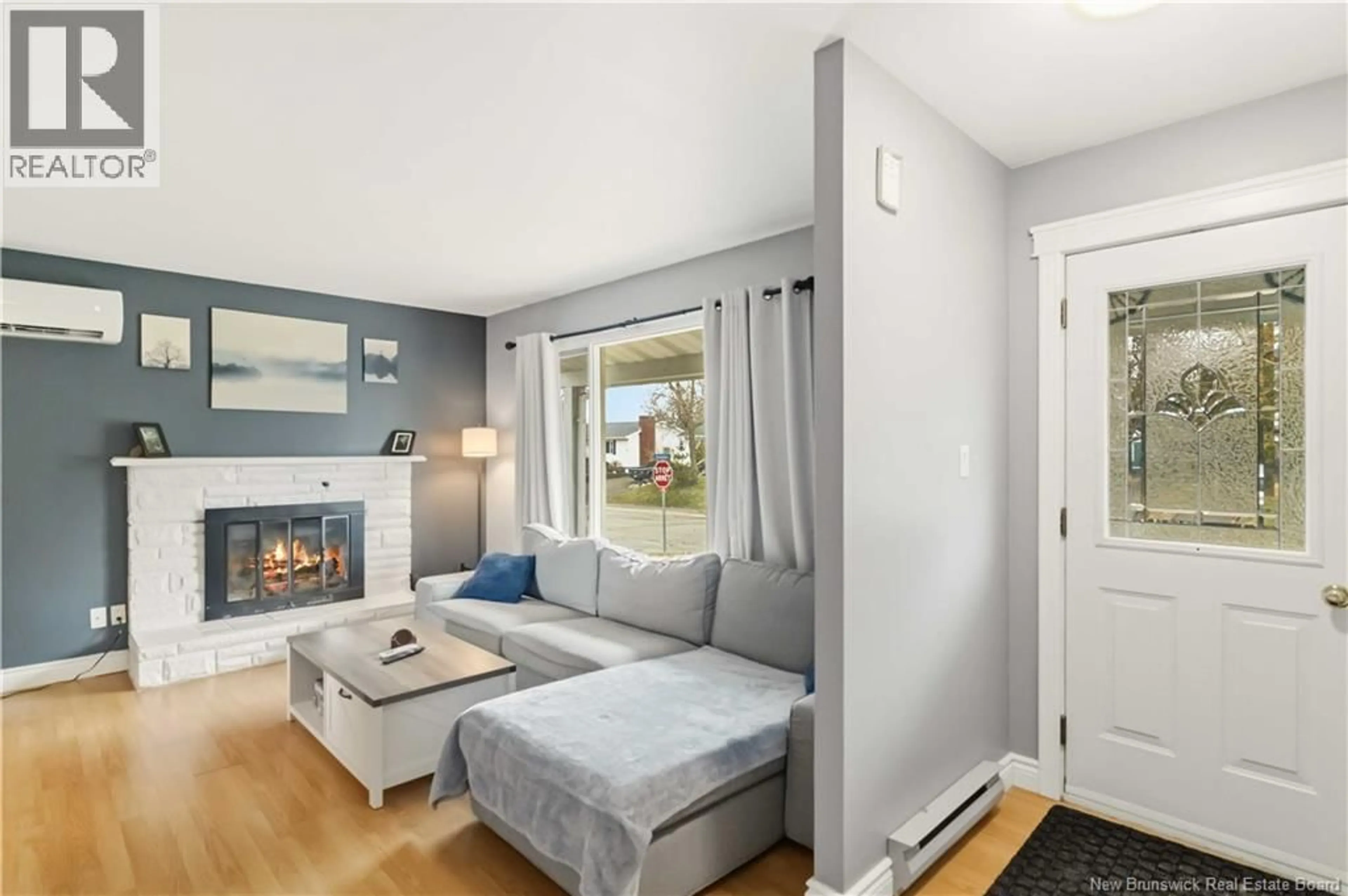 Living room with furniture, unknown for 14 FINNAMORE STREET, Oromocto New Brunswick E2V2J7