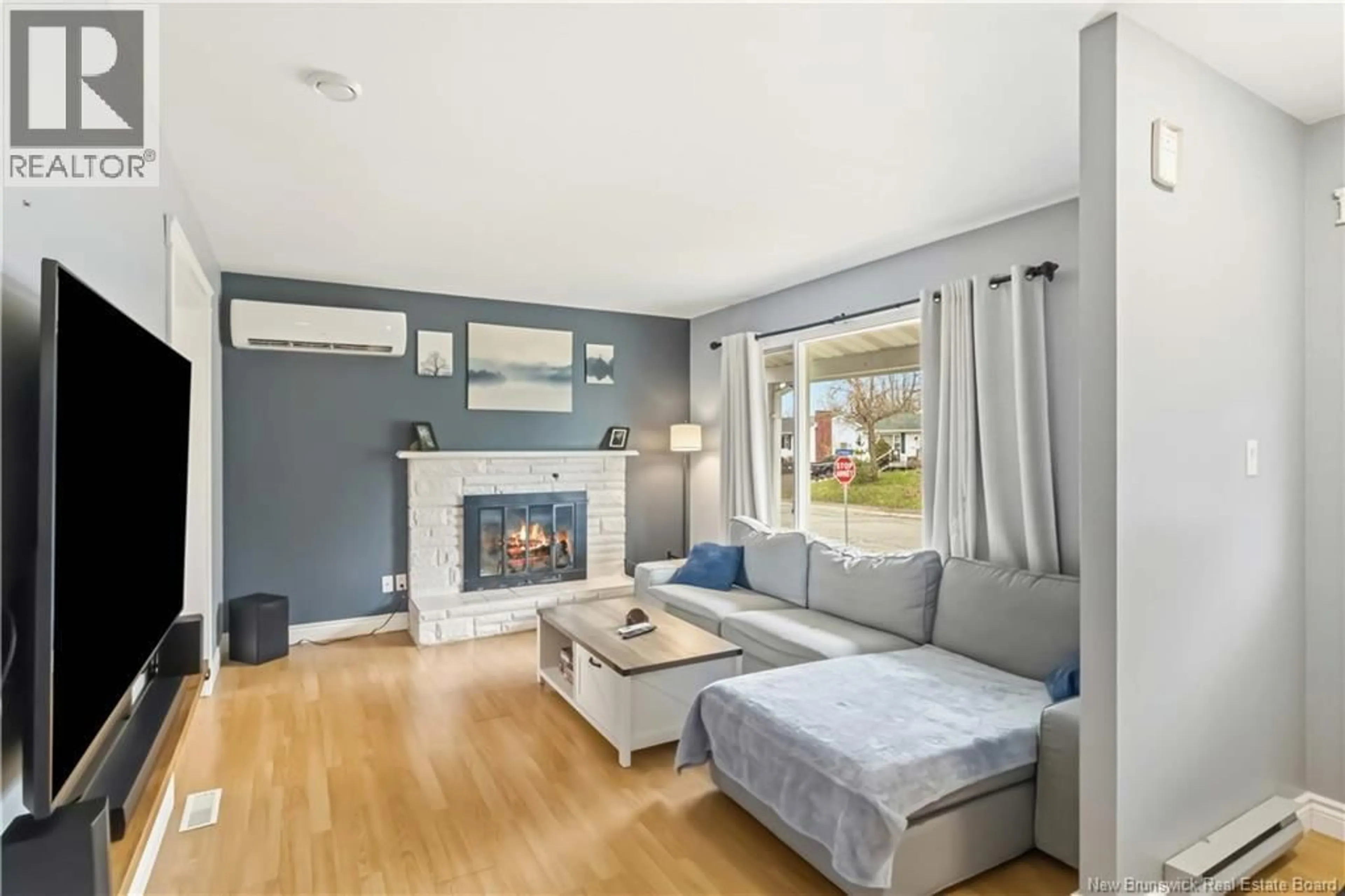 Living room with furniture, unknown for 14 FINNAMORE STREET, Oromocto New Brunswick E2V2J7