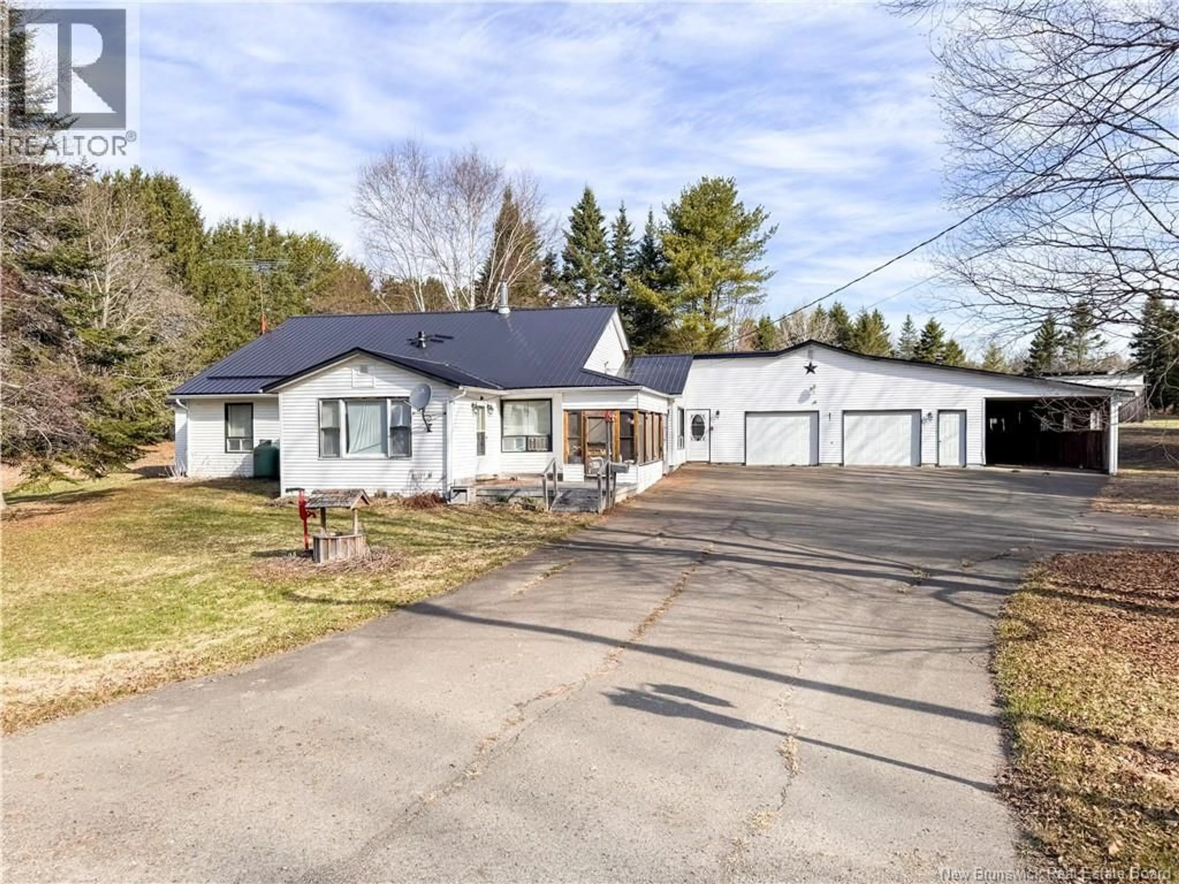 A pic from outside/outdoor area/front of a property/back of a property/a pic from drone, street for 29 SIPPRELL ROAD, Greenfield New Brunswick E7L3B4