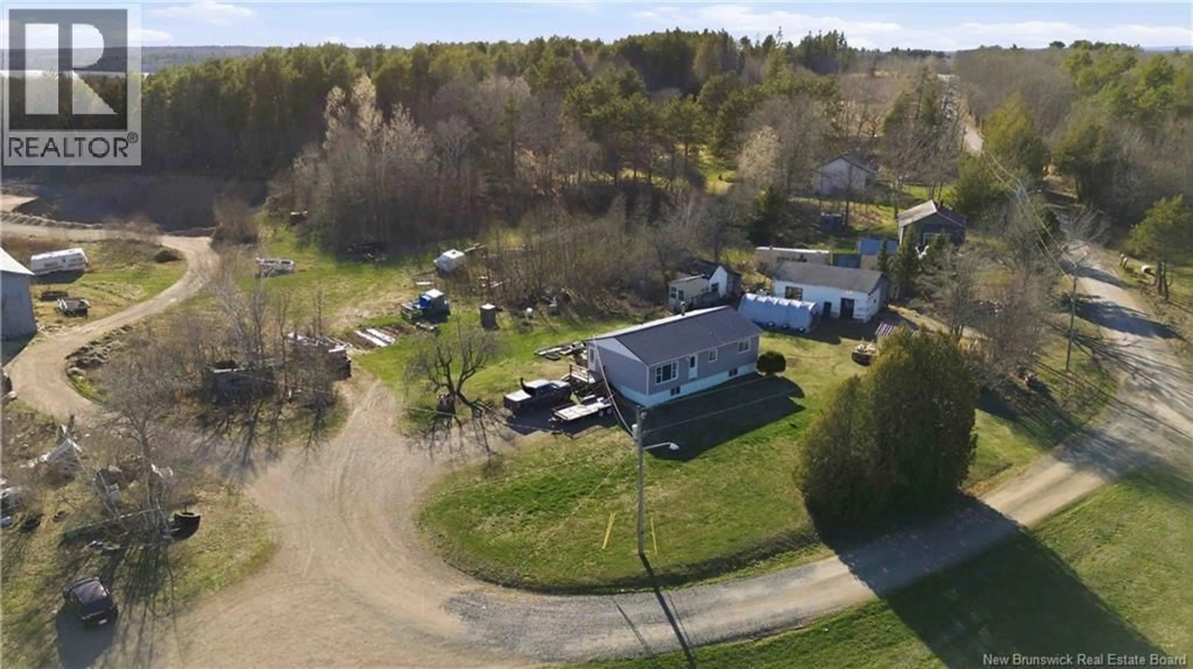 A pic from outside/outdoor area/front of a property/back of a property/a pic from drone, unknown for 332 UPPER COYTOWN ROAD, Upper Gagetown New Brunswick E5M1R4