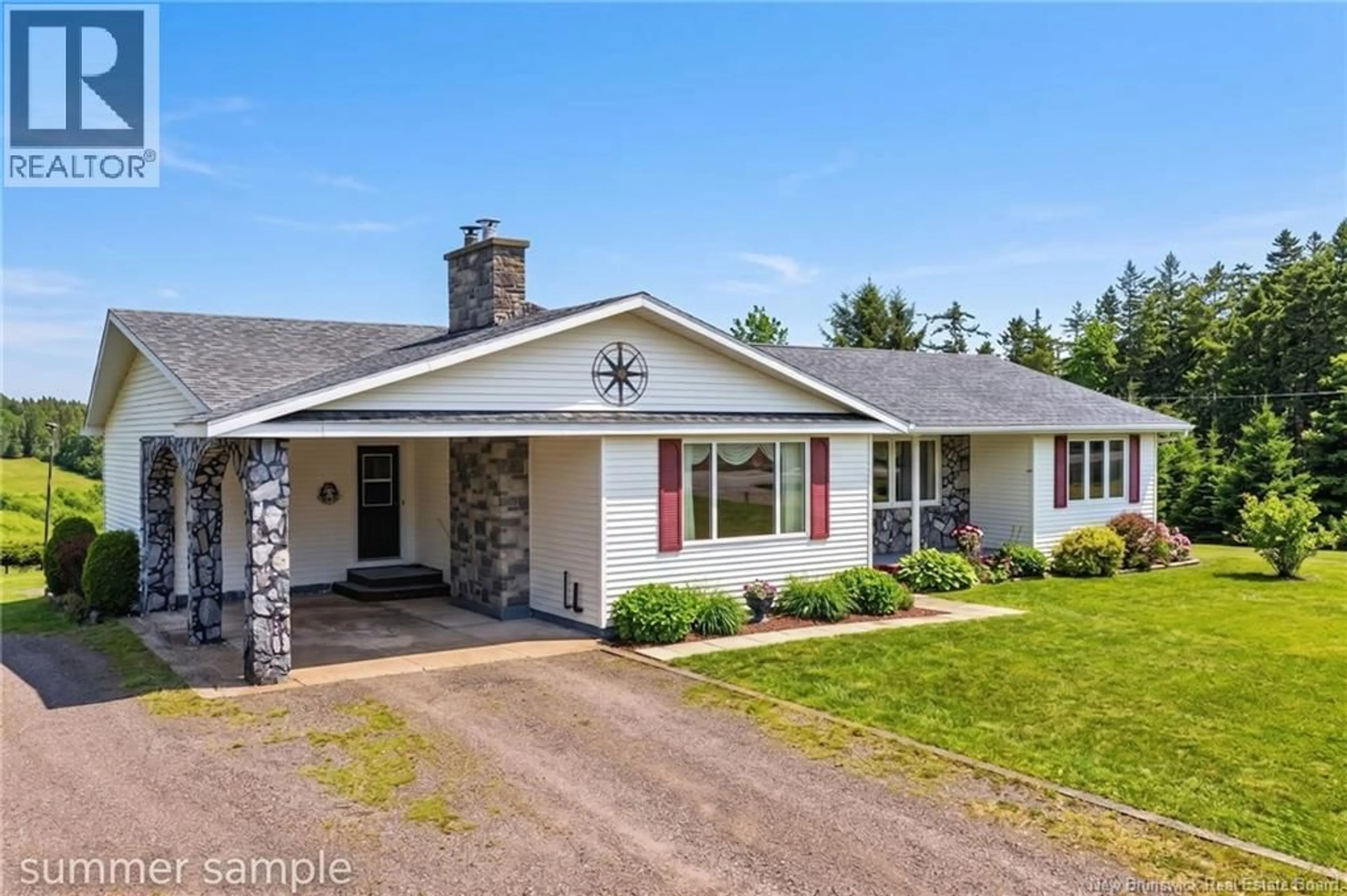 Home with vinyl exterior material, street for 895 ROUTE 515, Bouctouche Cove New Brunswick E4S4H9