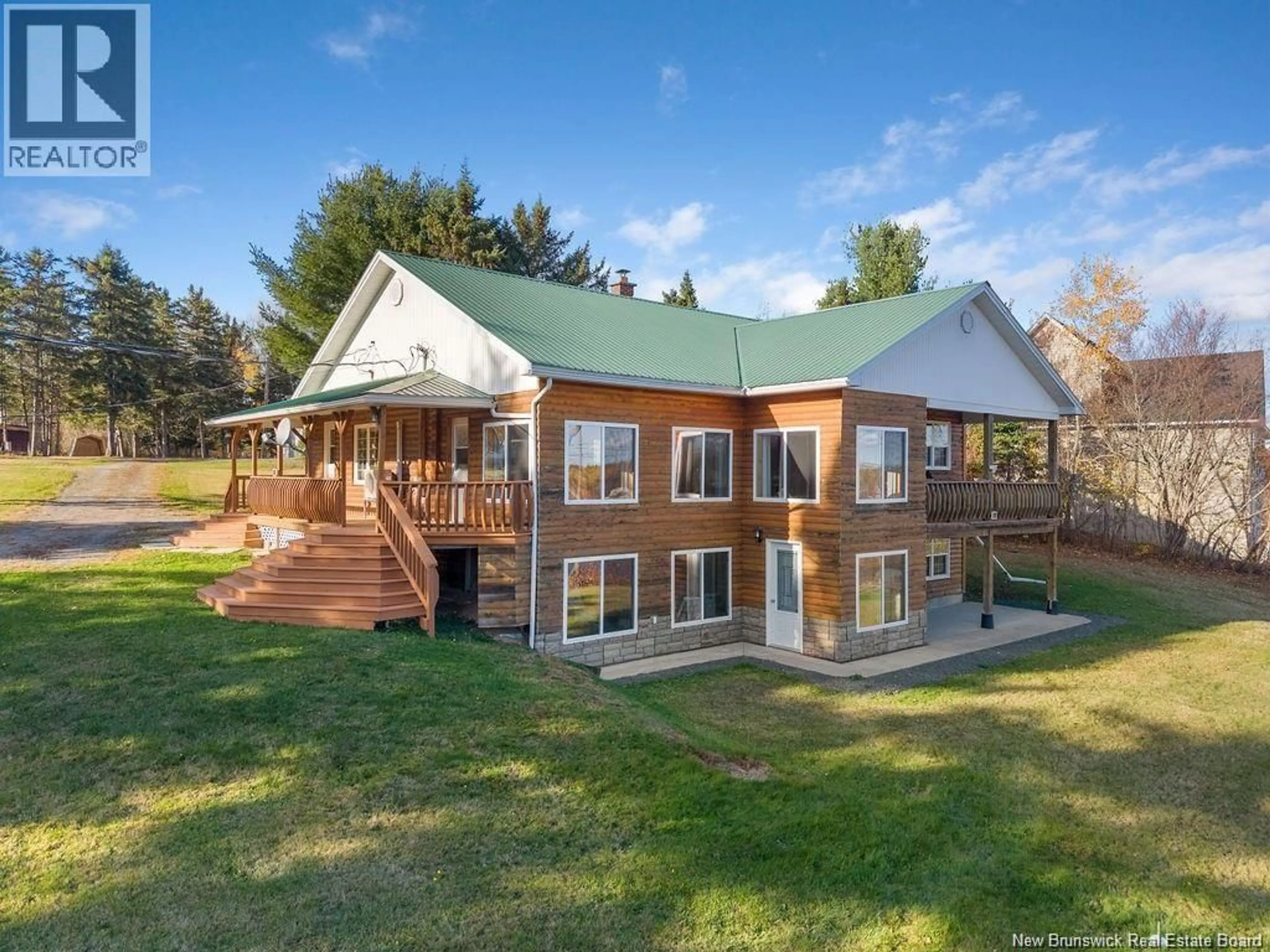 A pic from outside/outdoor area/front of a property/back of a property/a pic from drone, unknown for 3446 ROUTE 108, Renous New Brunswick E9E2E6