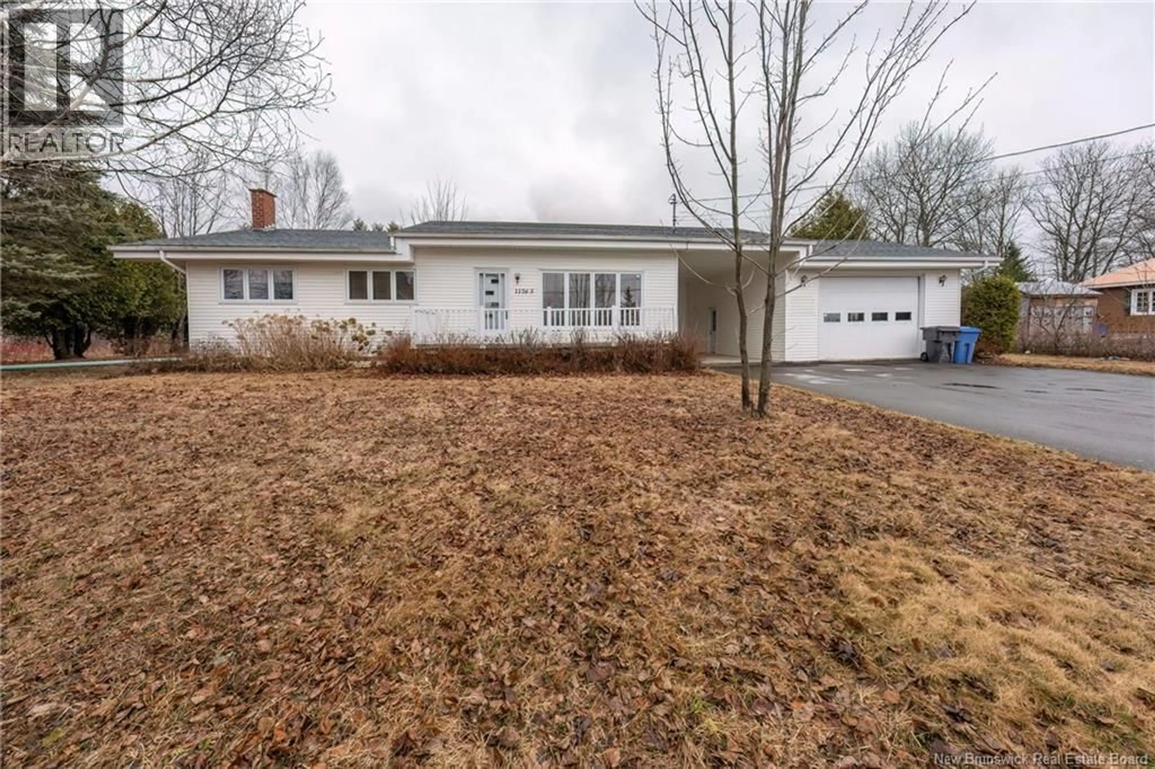 A pic from outside/outdoor area/front of a property/back of a property/a pic from drone, street for 11765 ROUTE 144, Saint-Léonard New Brunswick E7E0A9