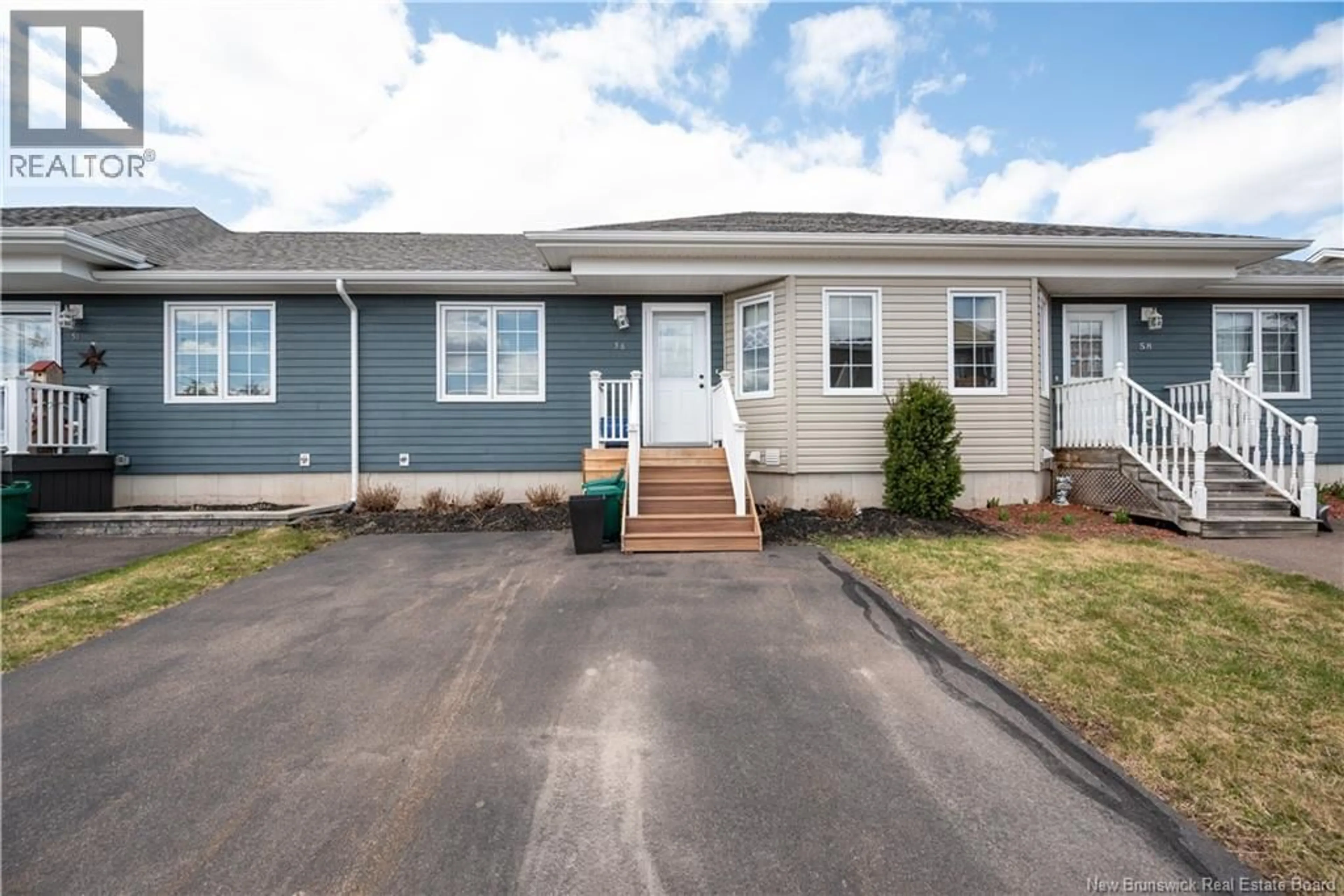 Home with vinyl exterior material, street for 56 GOLDEN STREET, Moncton New Brunswick E1G5T4