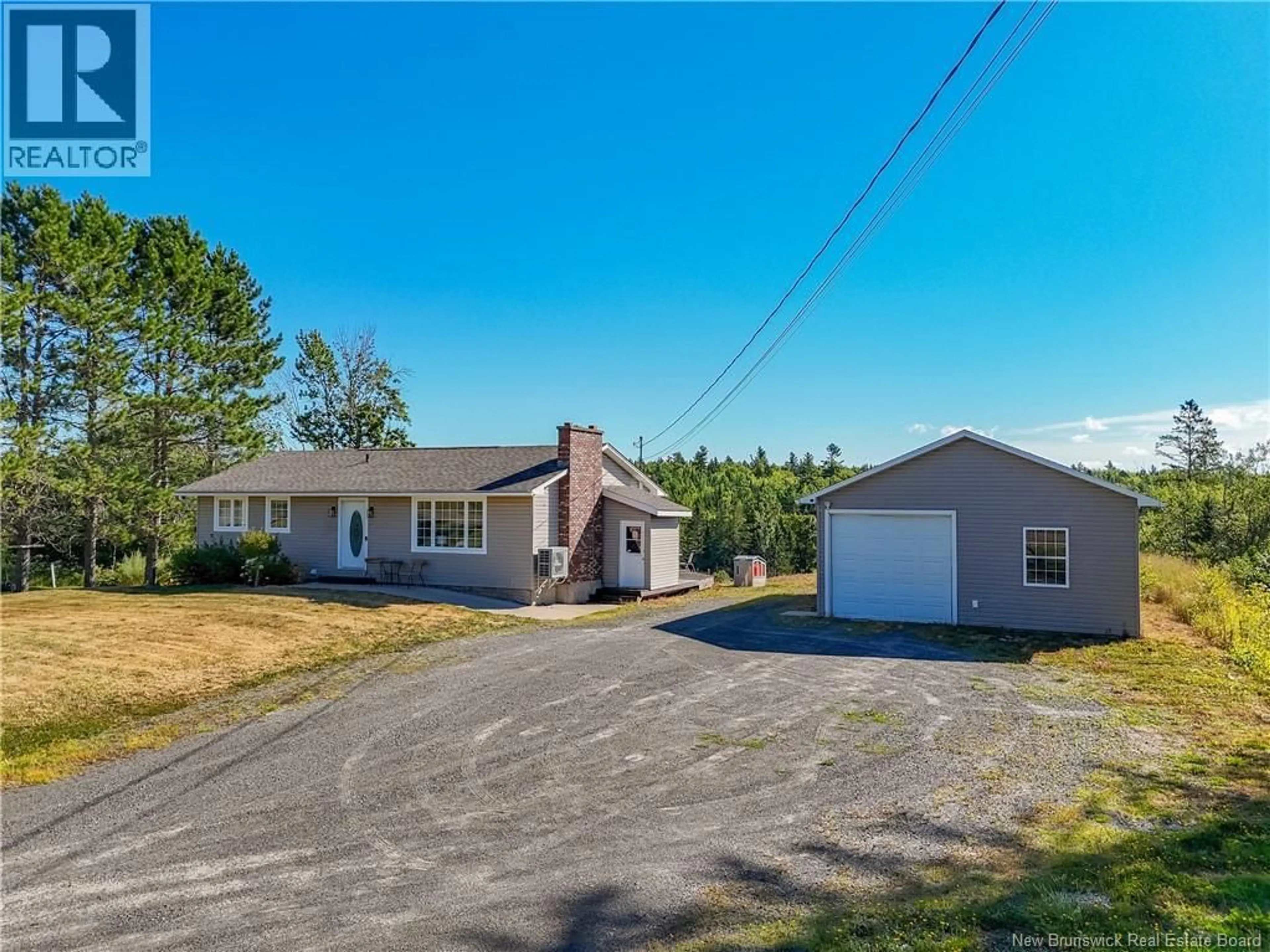 A pic from outside/outdoor area/front of a property/back of a property/a pic from drone, street for 1730 ROUTE 620, Royal Road New Brunswick E3G6K9