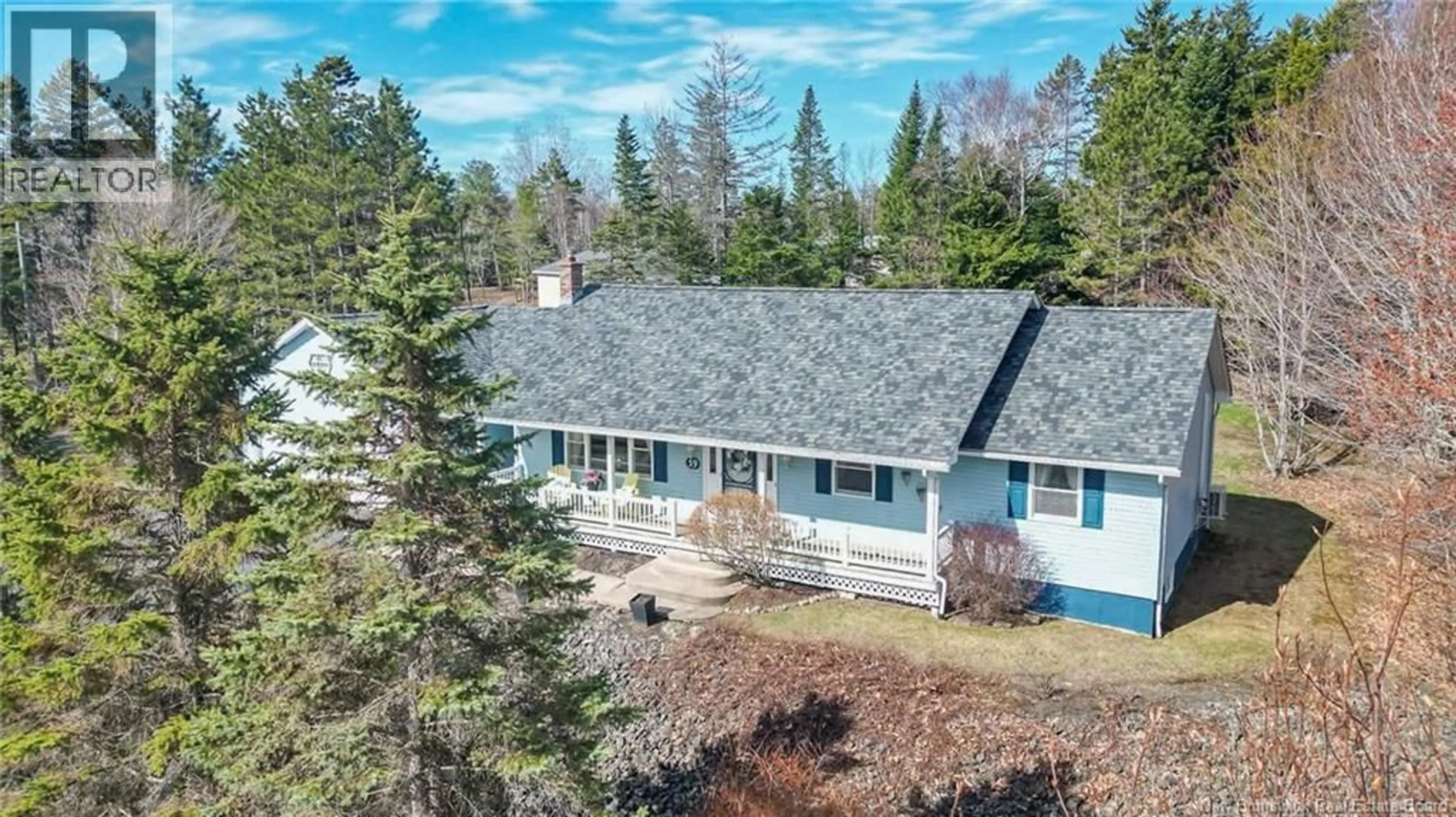 A pic from outside/outdoor area/front of a property/back of a property/a pic from drone, unknown for 39 CEDAR RIDGE DRIVE, Douglas New Brunswick E3A7X2
