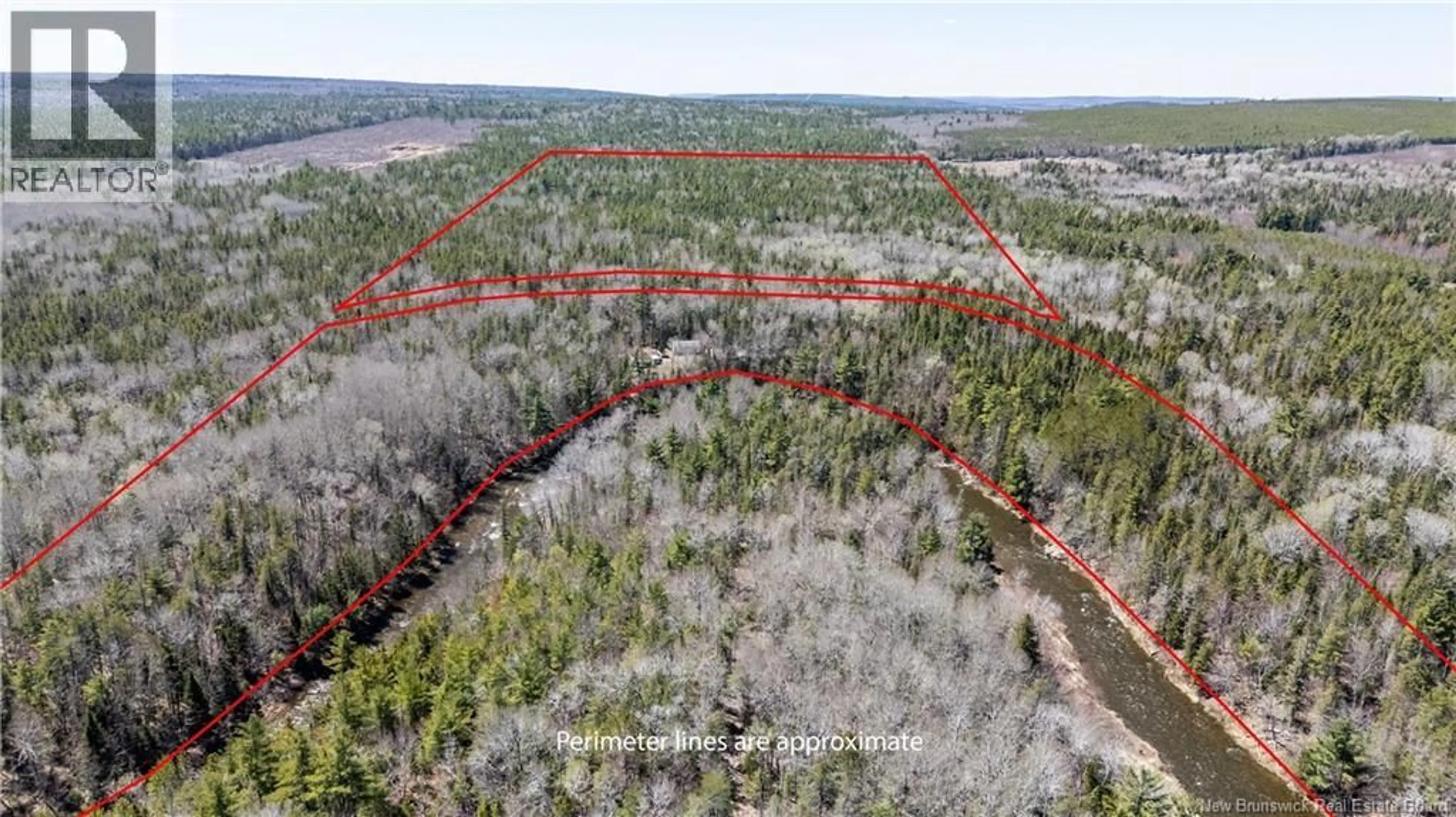 A pic from outside/outdoor area/front of a property/back of a property/a pic from drone, forest/trees view for 27 PARKINDALE ROAD, Pollett River New Brunswick E4Z3A6