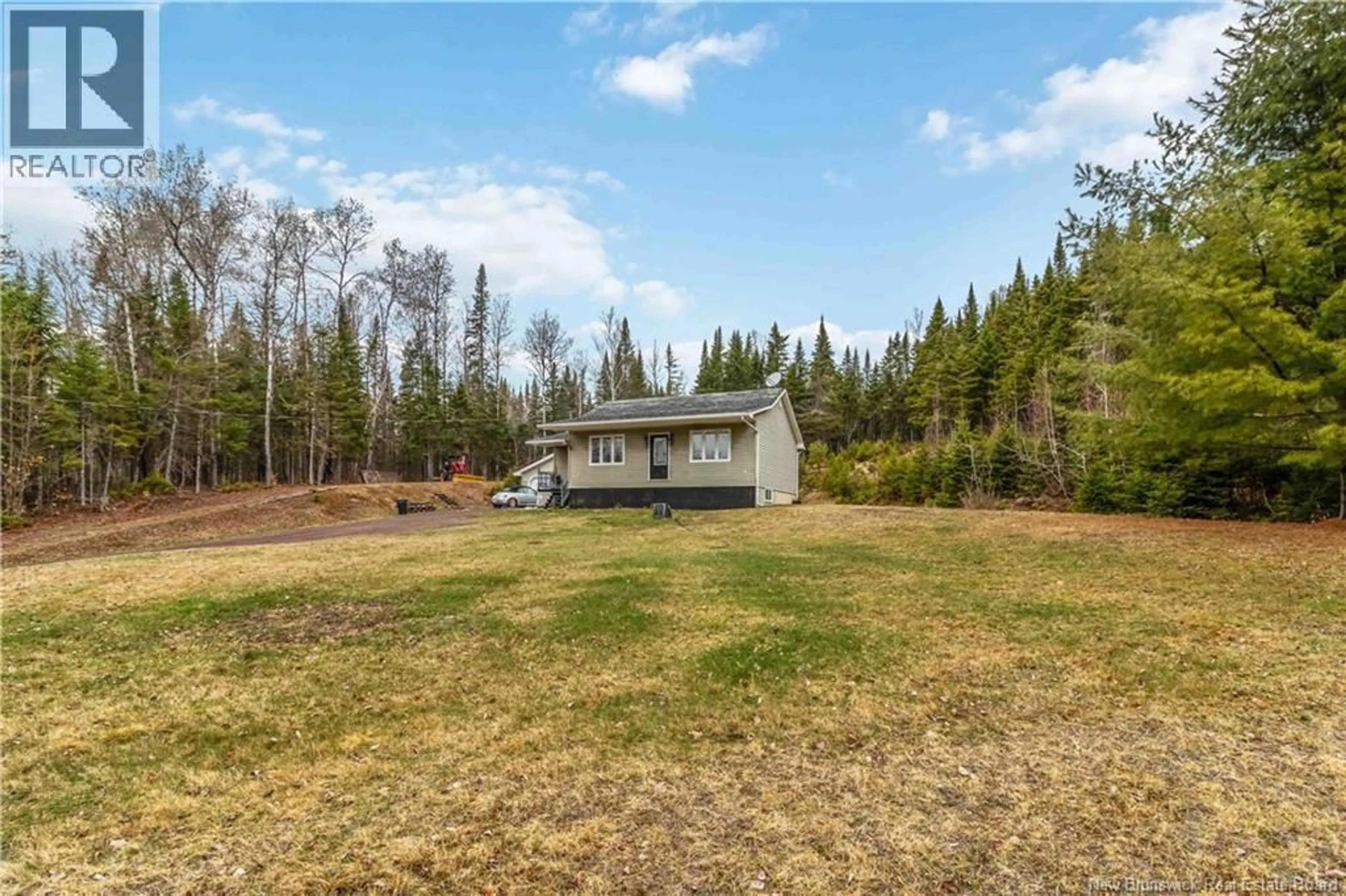 A pic from outside/outdoor area/front of a property/back of a property/a pic from drone, forest/trees view for 219 IRISHTOWN ROAD, Stanley New Brunswick E6B1C1