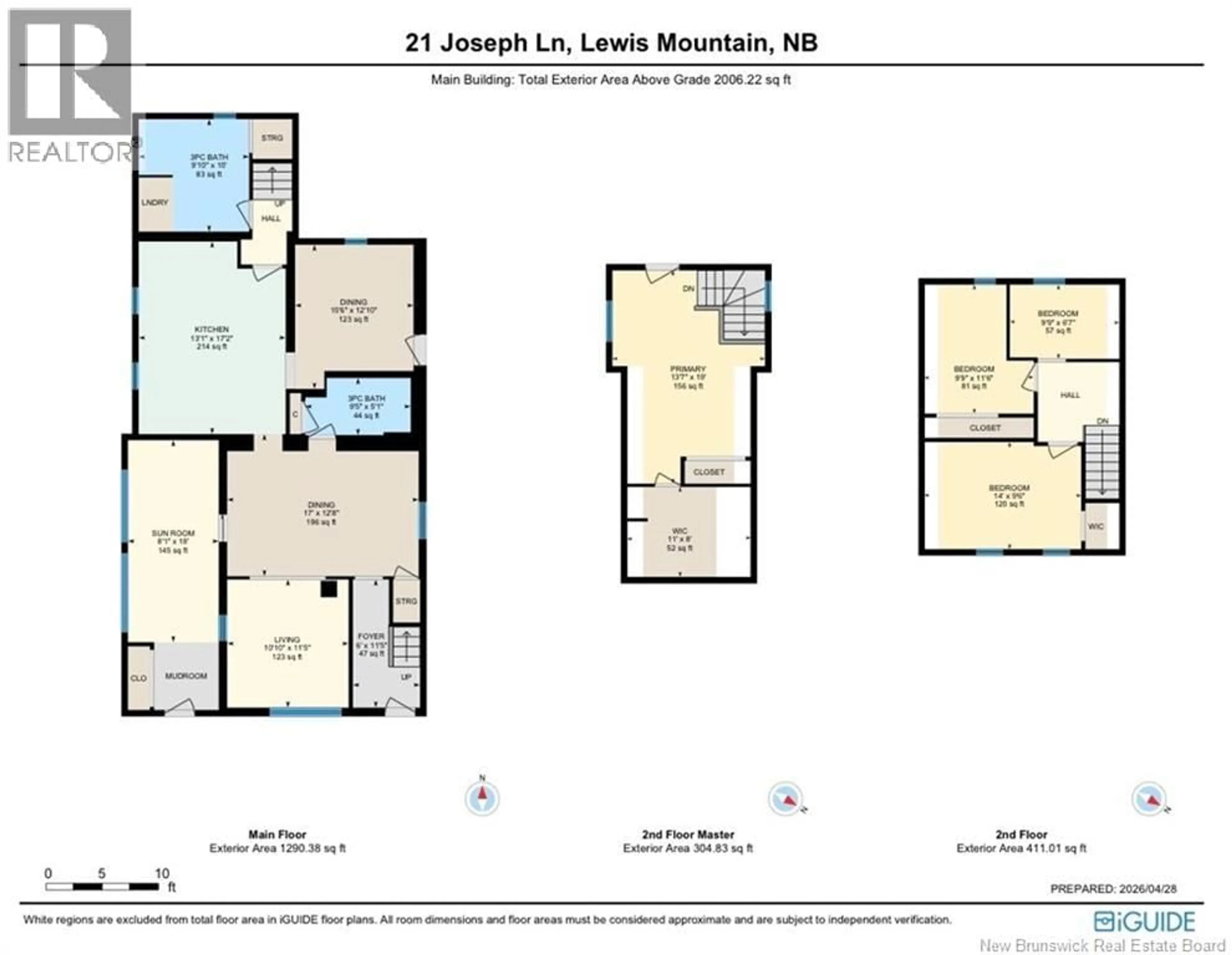 Floor plan for 21 JOSEPH LANE, Lewis Mountain New Brunswick E4J3N1