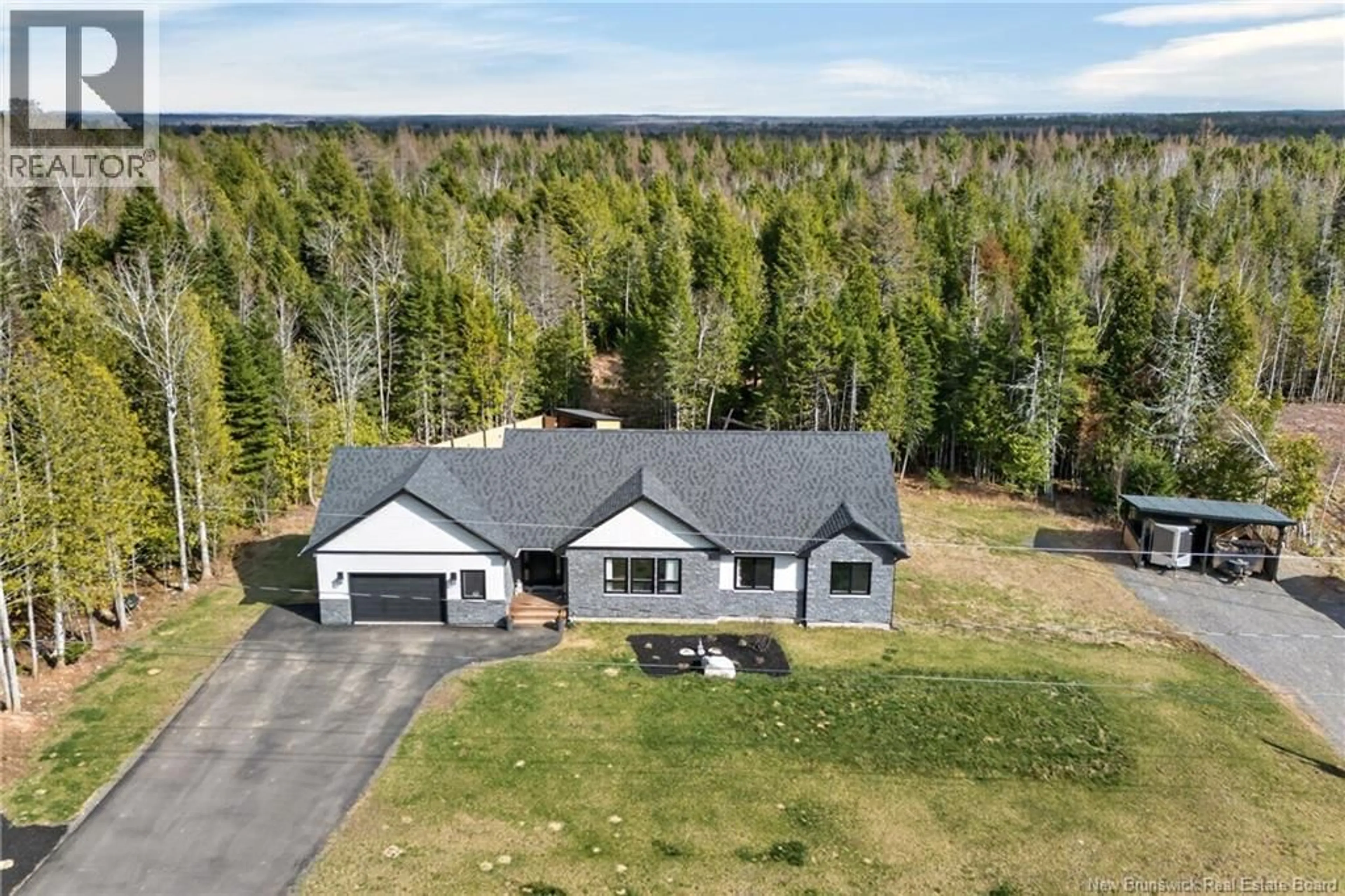 A pic from outside/outdoor area/front of a property/back of a property/a pic from drone, unknown for 81 LINDSAY LANE, Burton New Brunswick E2V0J7