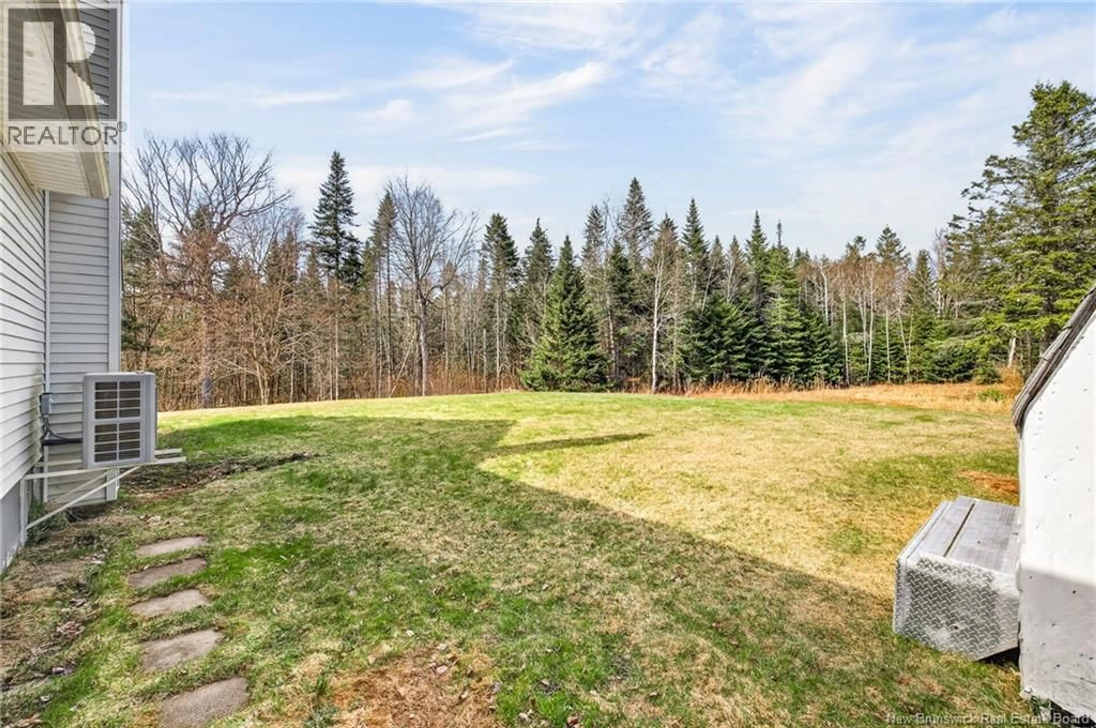 A pic from outside/outdoor area/front of a property/back of a property/a pic from drone, forest/trees view for 25 BUNGAY ROAD, Lutes Mountain New Brunswick E1G4W5