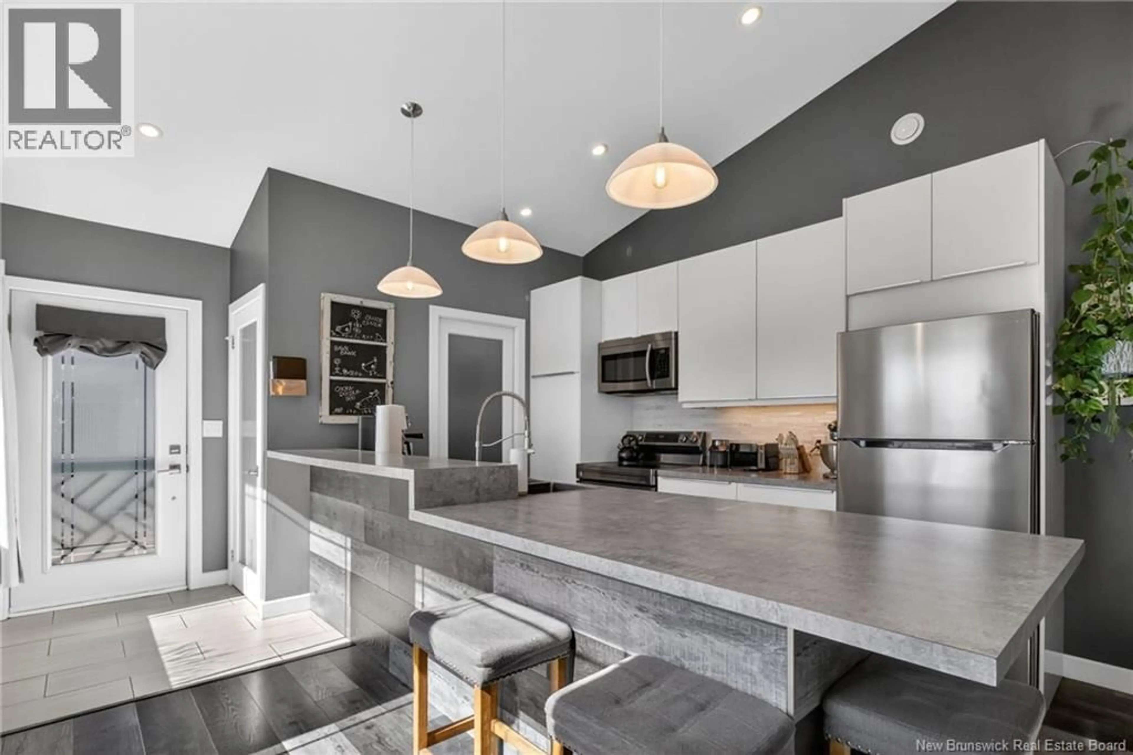 Contemporary kitchen, unknown for 3349 ROUTE 106, Salisbury New Brunswick E4J3H4
