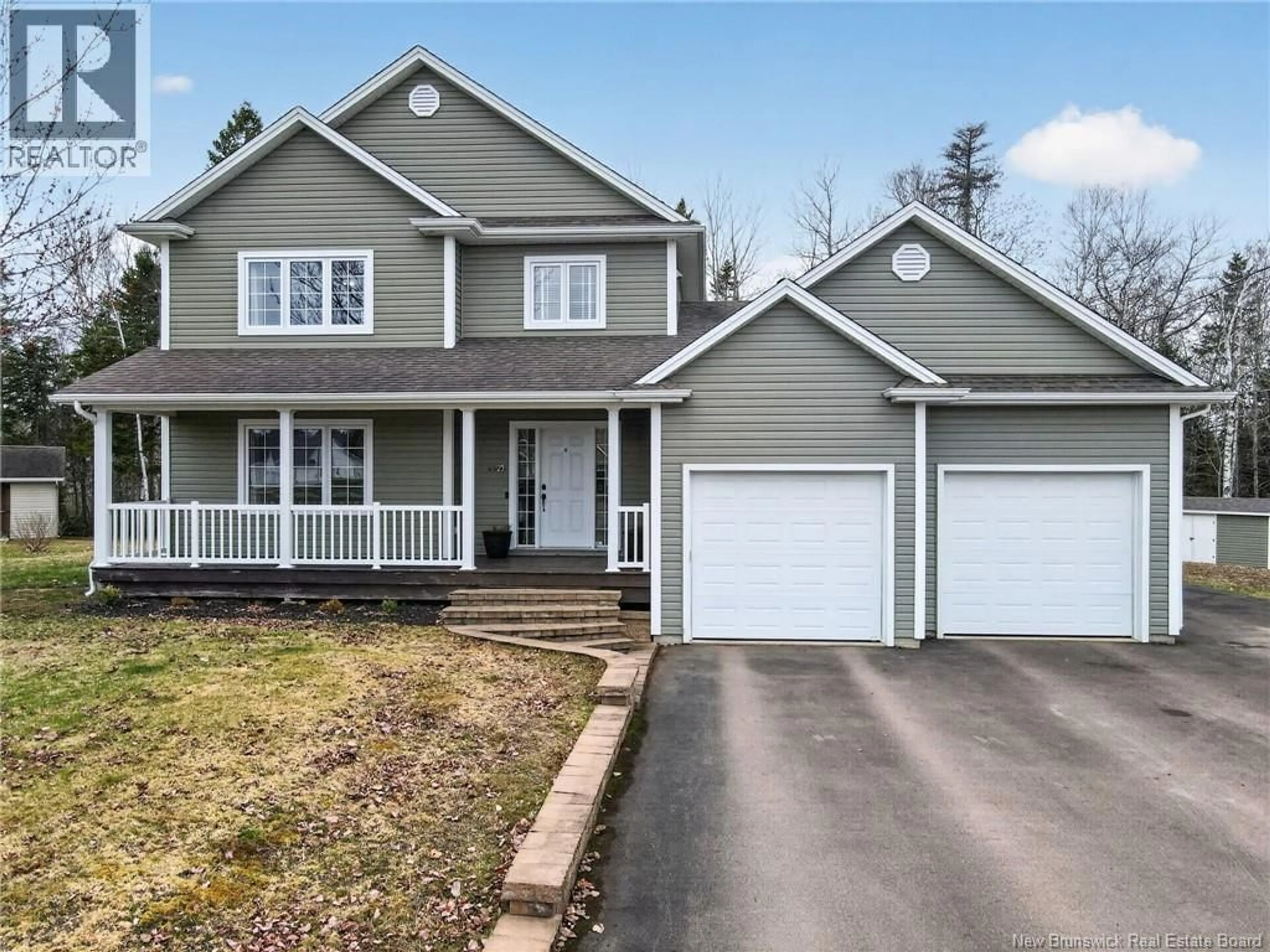Home with vinyl exterior material, street for 23 BRIAN DRIVE, Saint-Antoine New Brunswick E4V3L6
