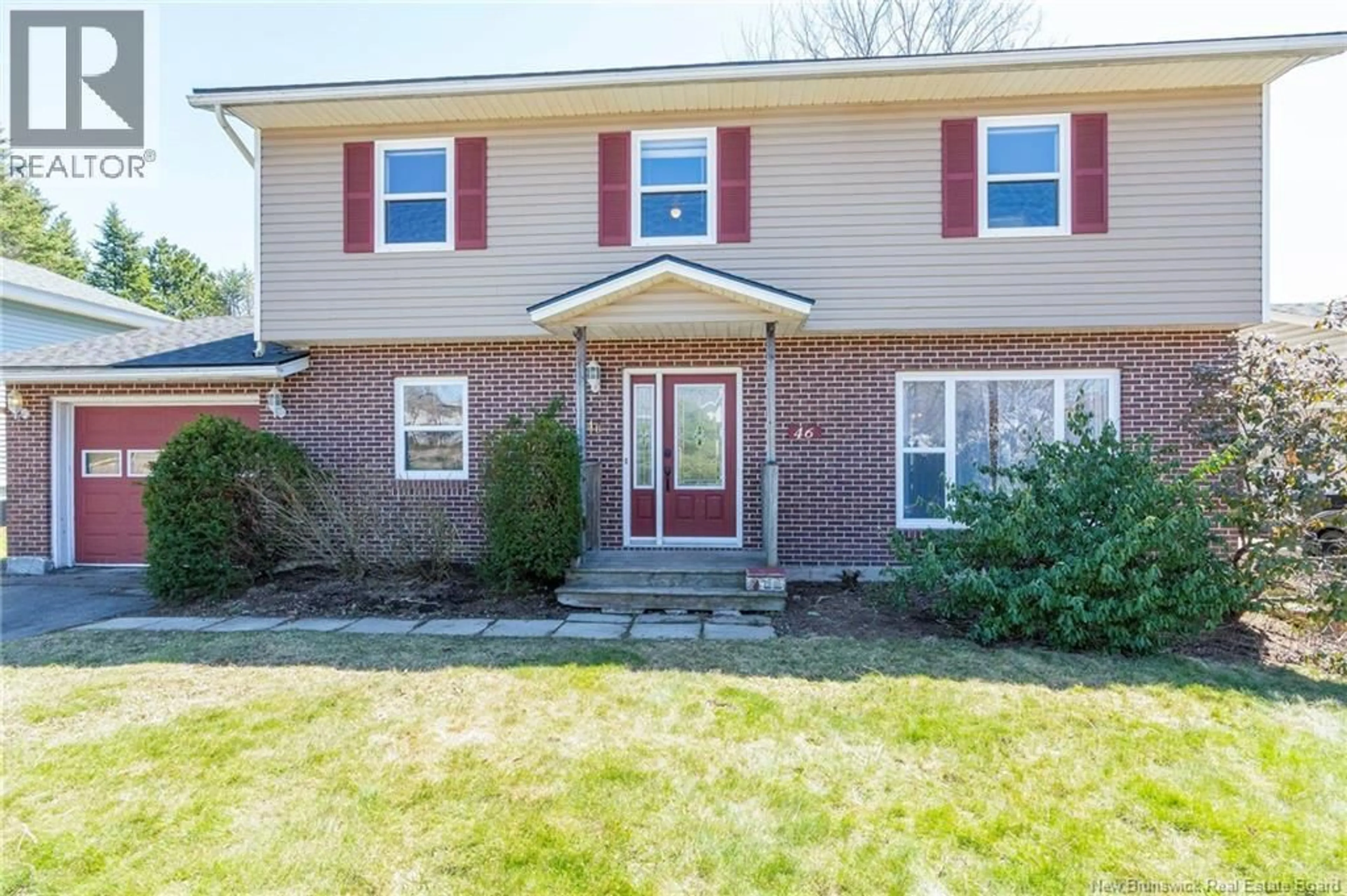 Home with brick exterior material, street for 46 LIBERTY, Moncton New Brunswick E1A6H3