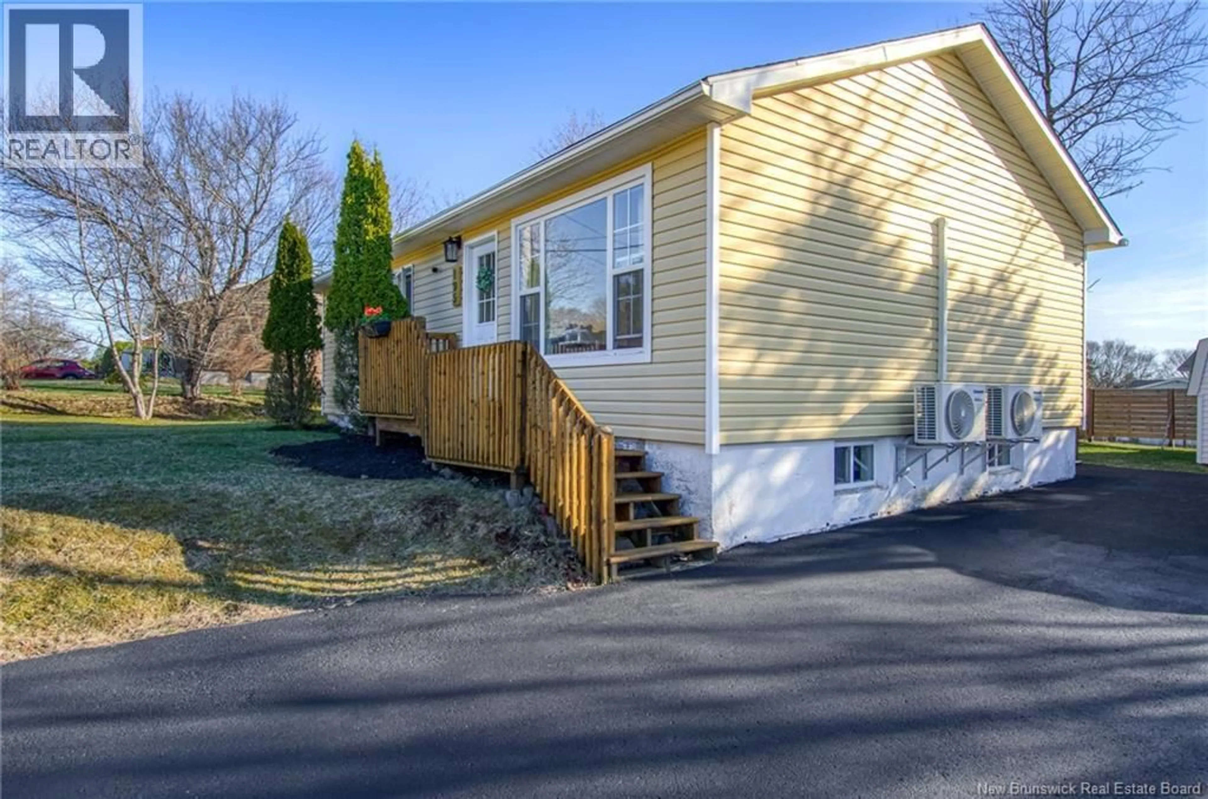 Home with vinyl exterior material, street for 195 SUMMIT DRIVE, Saint John New Brunswick E2J3M1