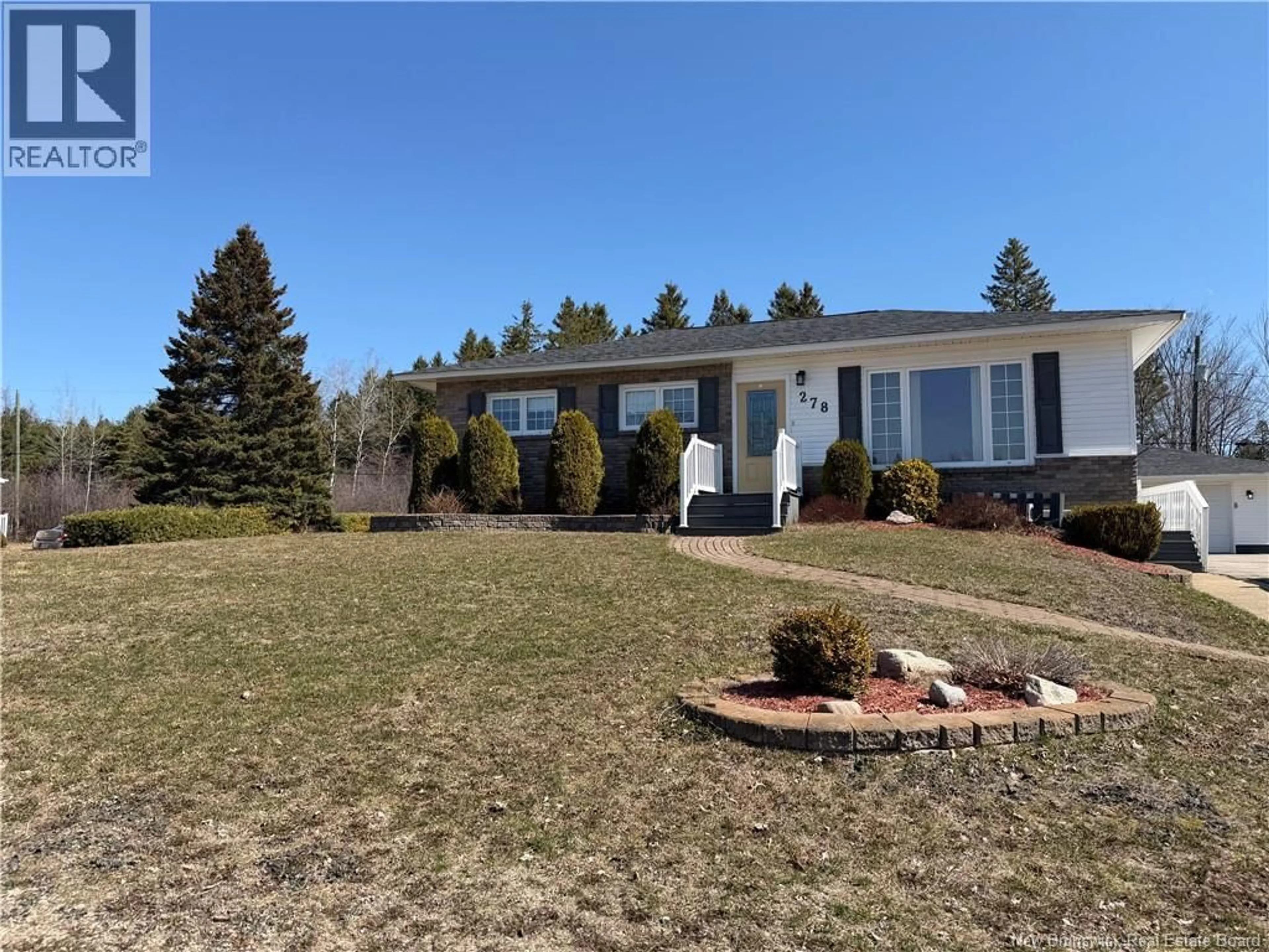 A pic from outside/outdoor area/front of a property/back of a property/a pic from drone, unknown for 278 PERCY KELLY DRIVE, Miramichi New Brunswick E1V5V8