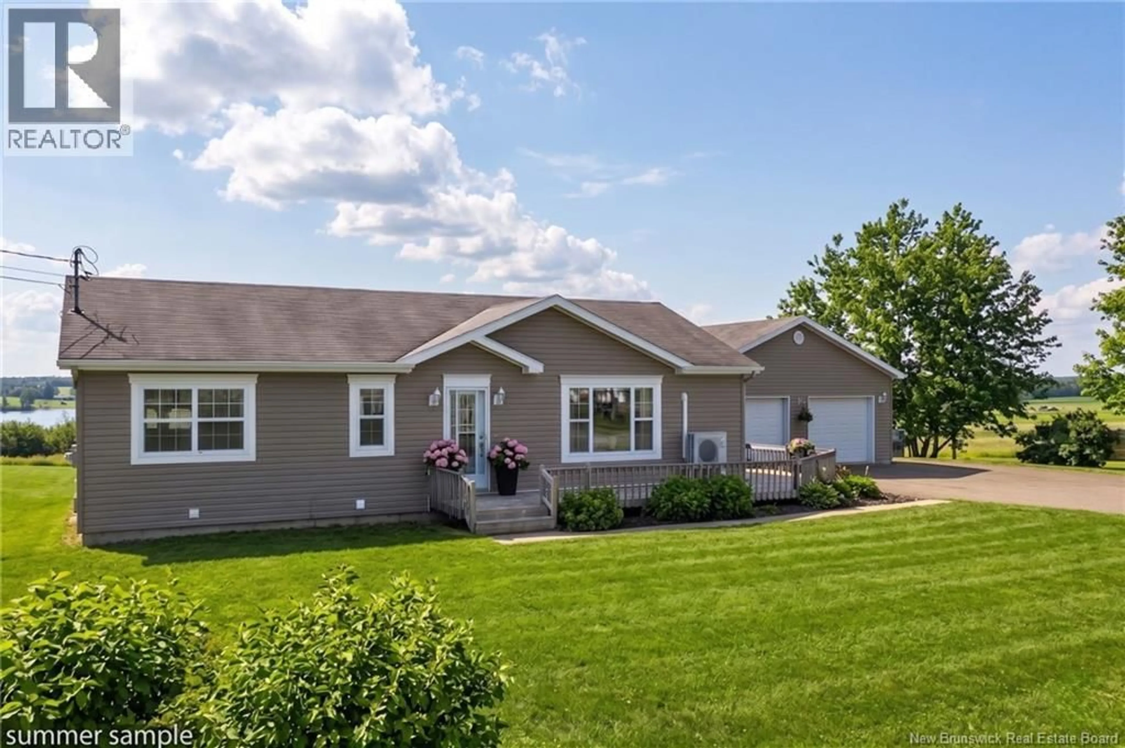 Home with vinyl exterior material, street for 1063 ROUTE 515, Bouctouche New Brunswick E4S4J8