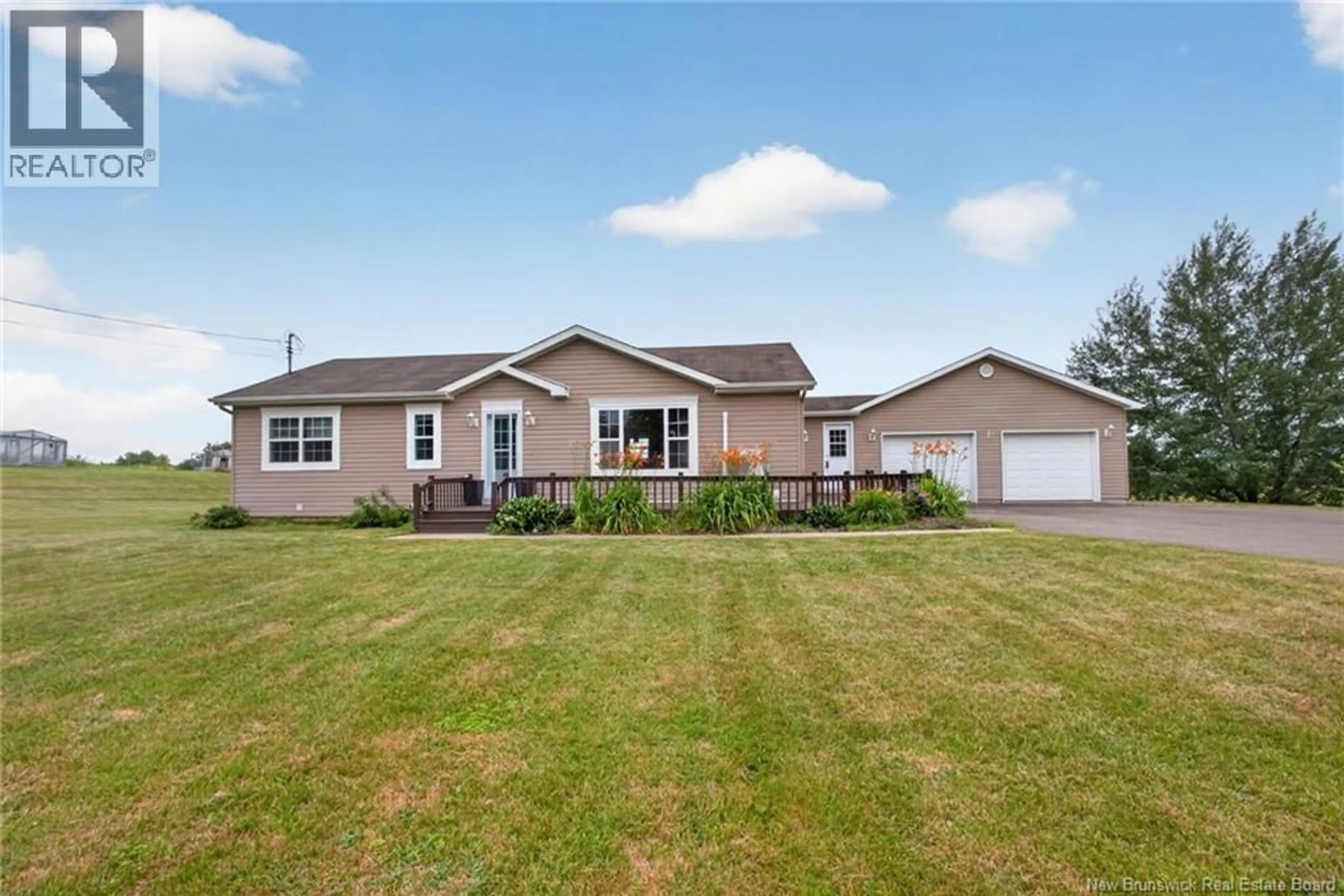 Home with vinyl exterior material, street for 1063 ROUTE 515, Bouctouche New Brunswick E4S4J8