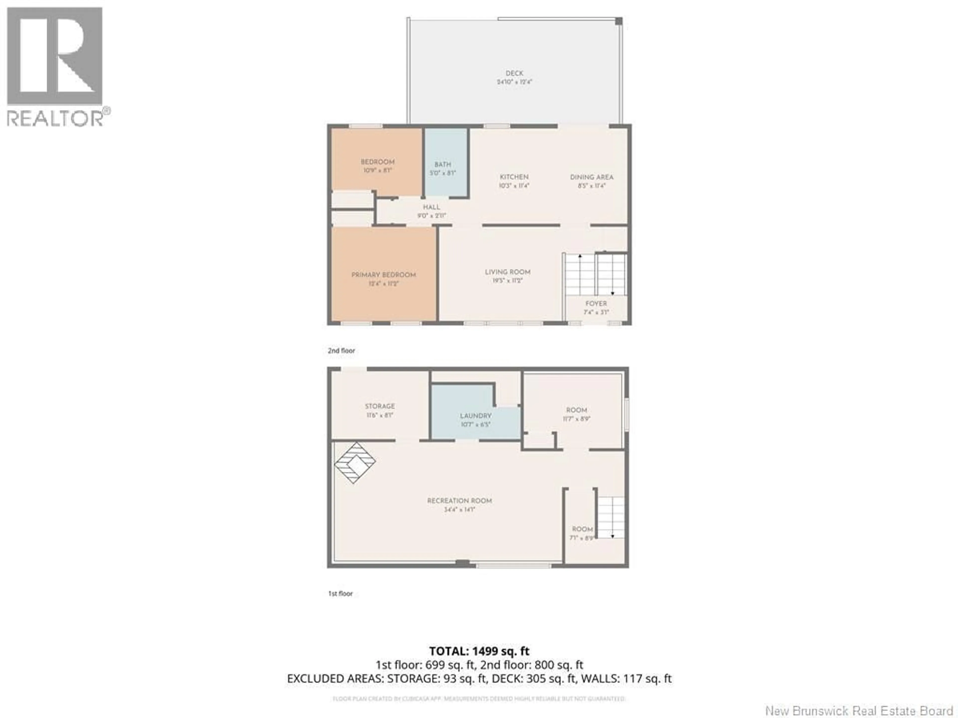 Floor plan for 2 HOYT STREET, Grand Bay-Westfield New Brunswick E5K2Y2