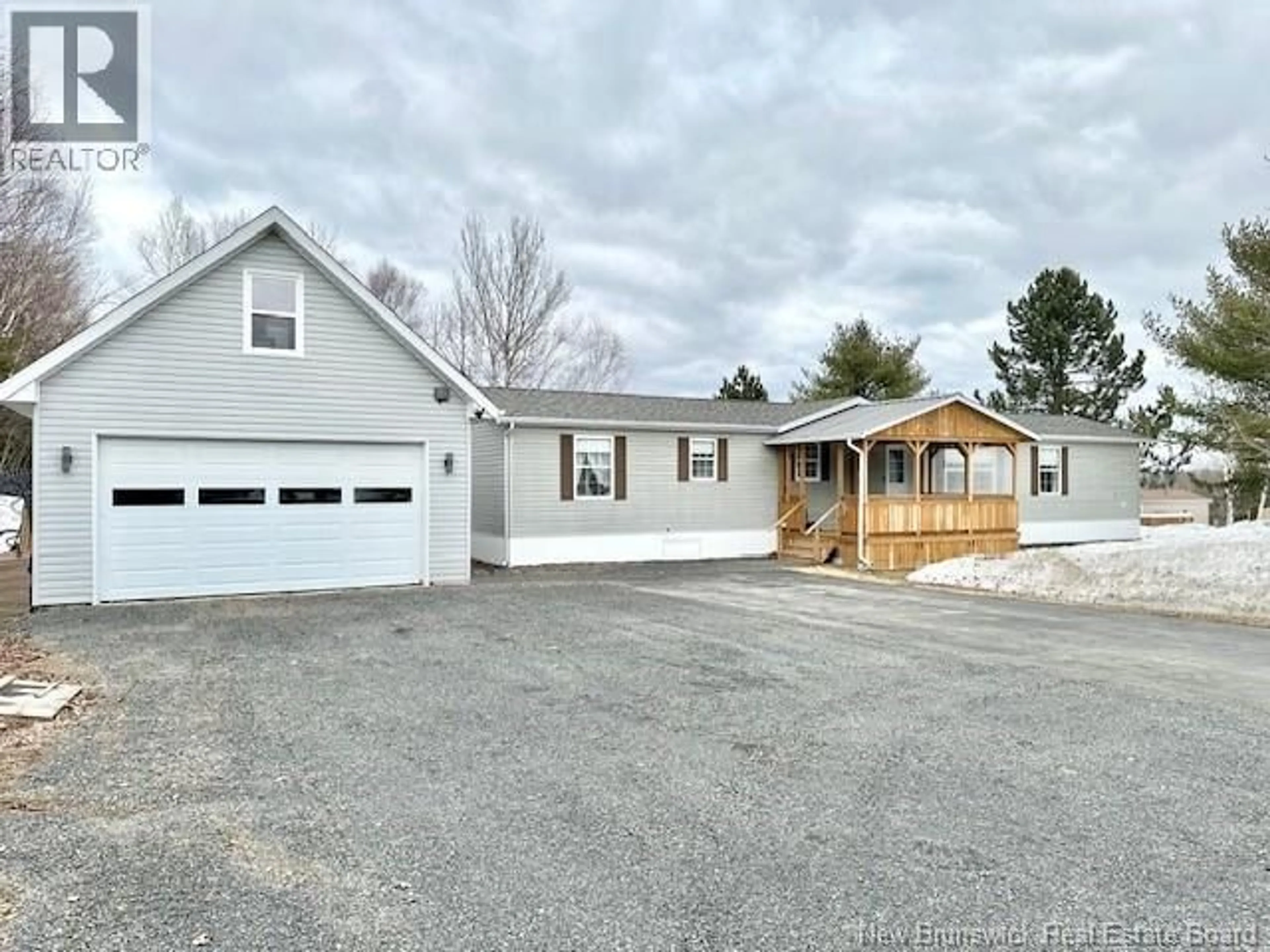 A pic from outside/outdoor area/front of a property/back of a property/a pic from drone, street for 61 MAPLE GREEN CRESCENT, Dalhousie Junction New Brunswick E3N5Z2