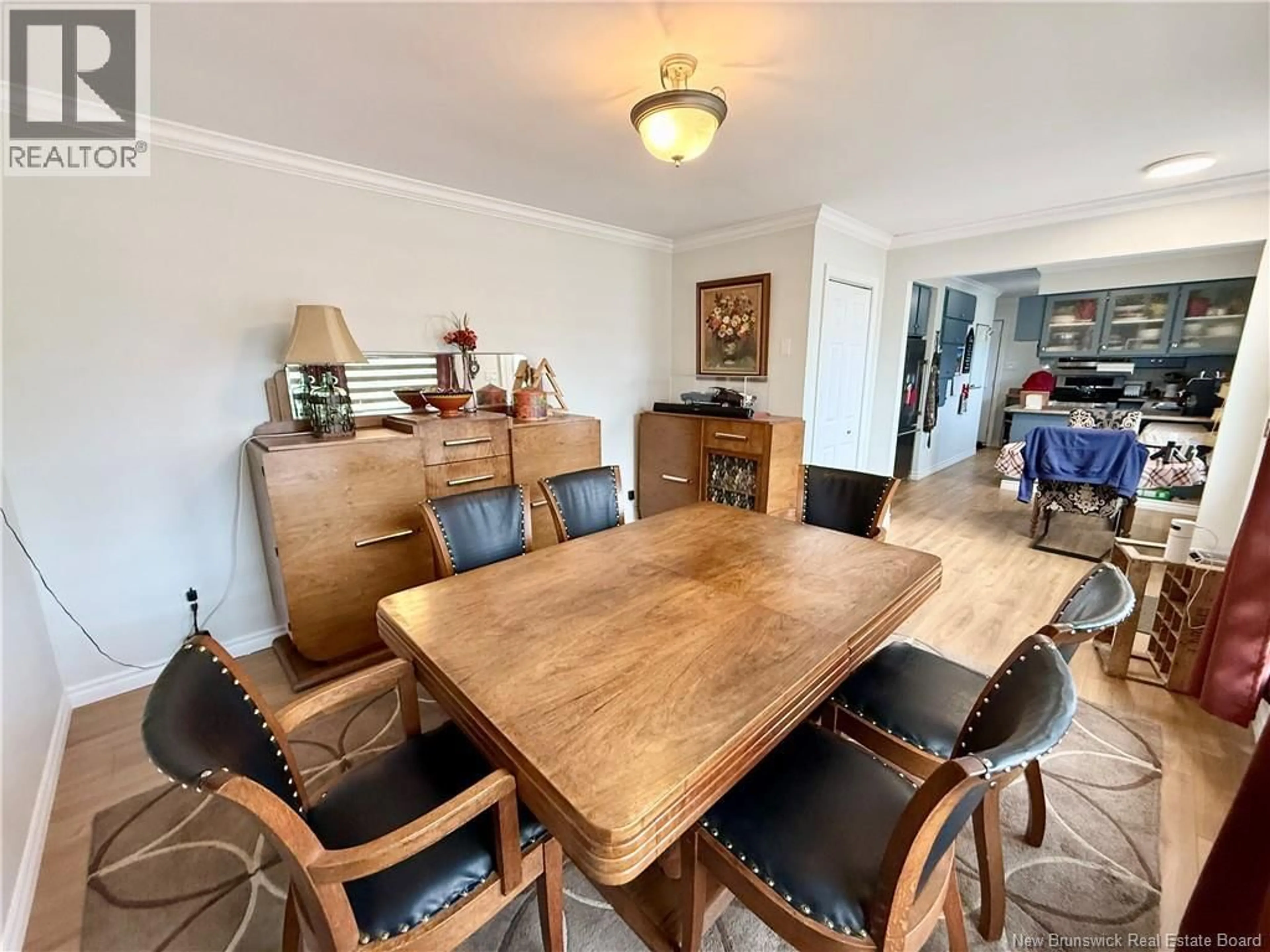 Dining room, wood/laminate floor for 2002 NICHOLAS DENYS, Sainte-Rosette New Brunswick E8K3H9