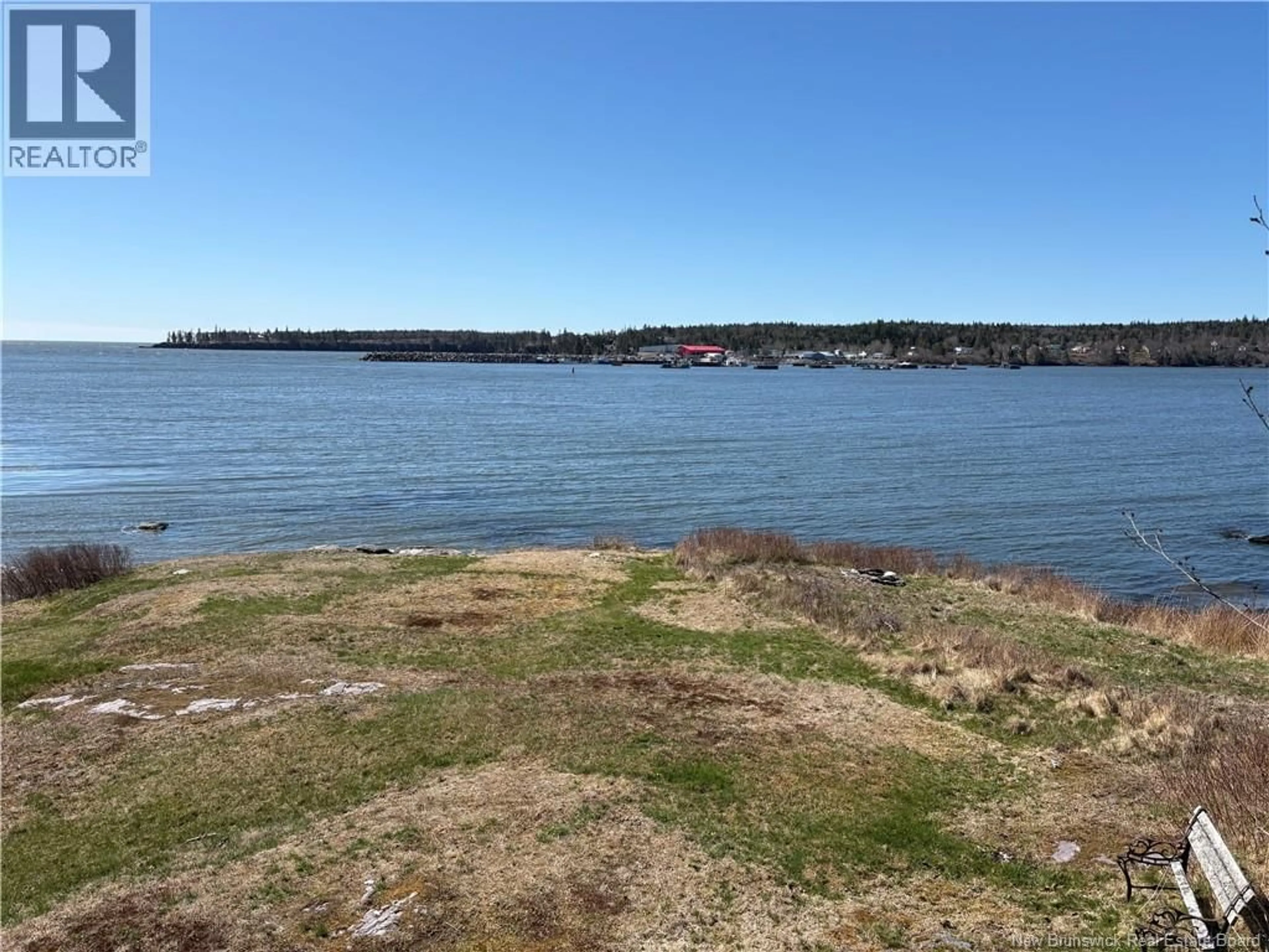 A pic from outside/outdoor area/front of a property/back of a property/a pic from drone, water/lake/river/ocean view for 1512 ROUTE 790, Dipper Harbour New Brunswick E5J1Y2