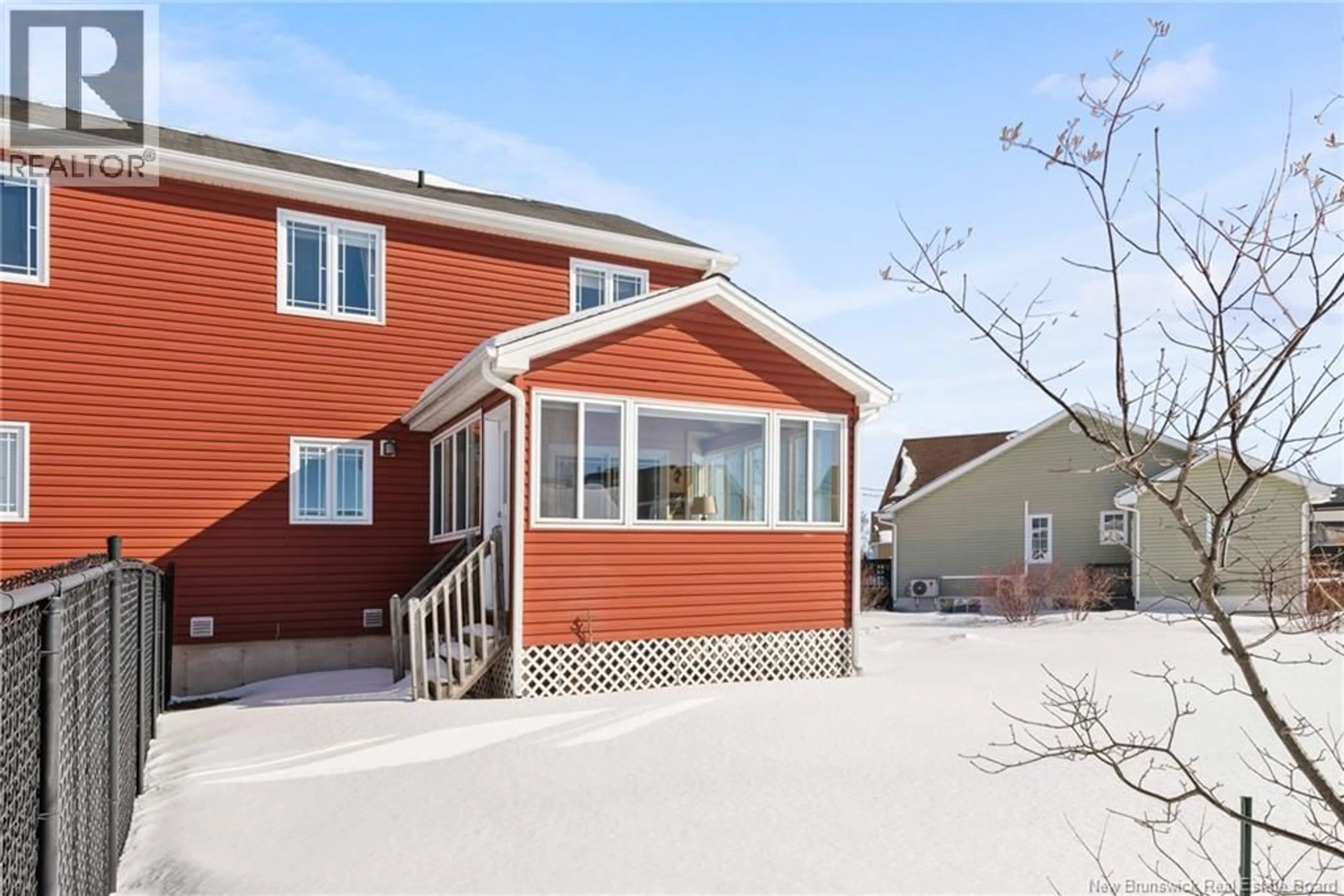 Home with vinyl exterior material, street for 77 JEANNETTE STREET, Dieppe New Brunswick E1A6A4