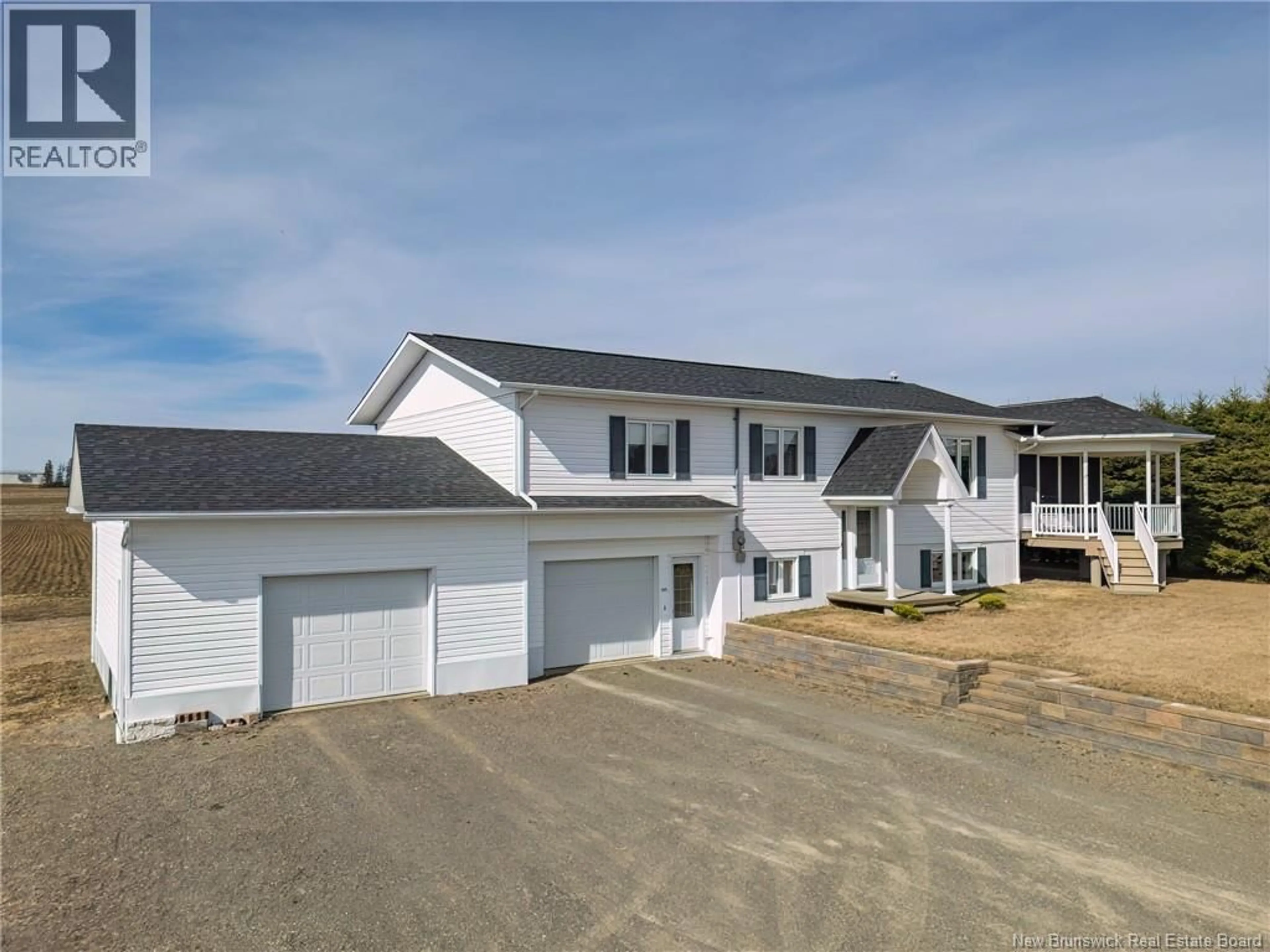A pic from outside/outdoor area/front of a property/back of a property/a pic from drone, unknown for 659 COLEBROOK ROAD, Grand Falls New Brunswick E3Z1A9