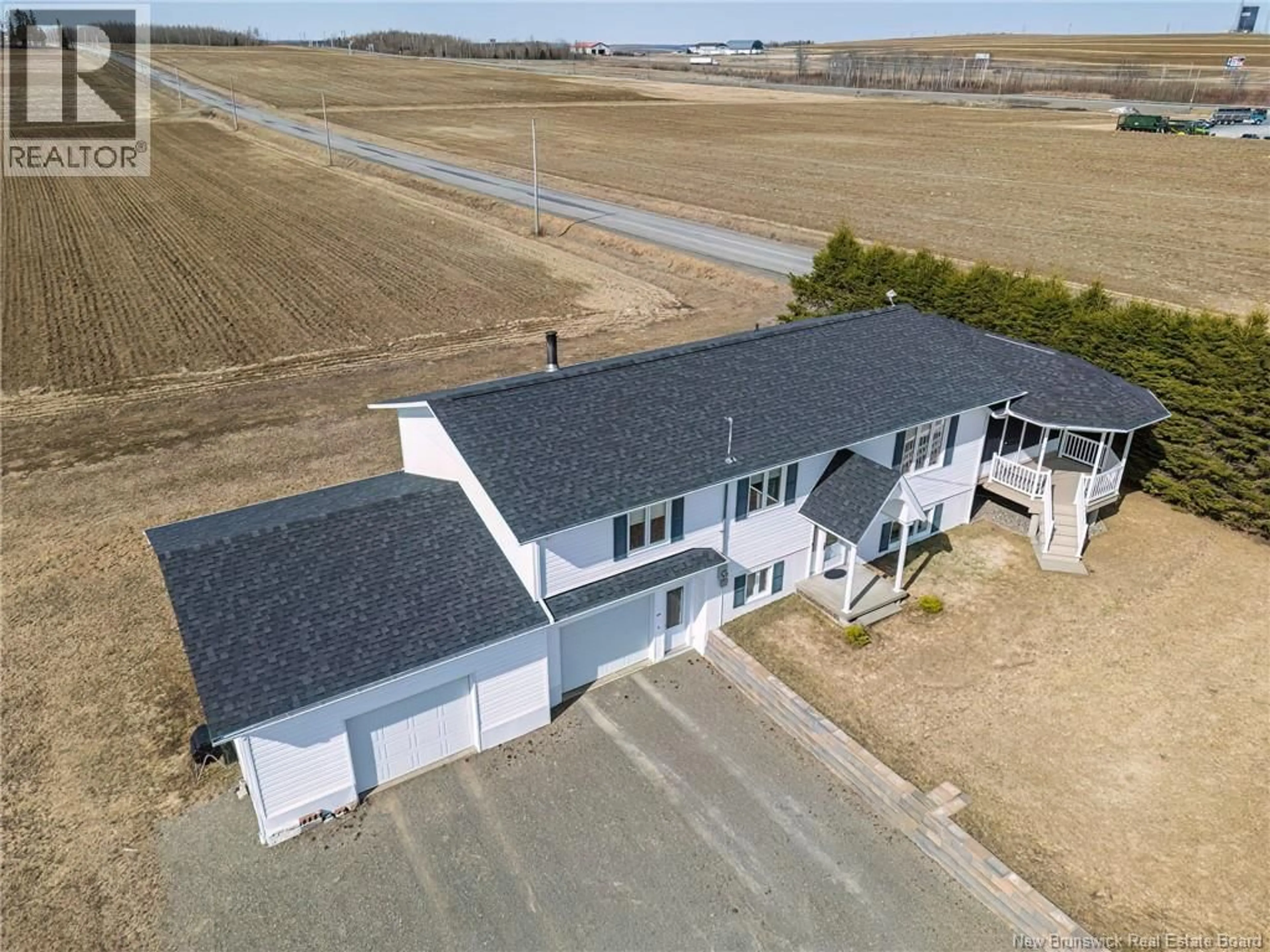 A pic from outside/outdoor area/front of a property/back of a property/a pic from drone, building for 659 COLEBROOK ROAD, Grand Falls New Brunswick E3Z1A9