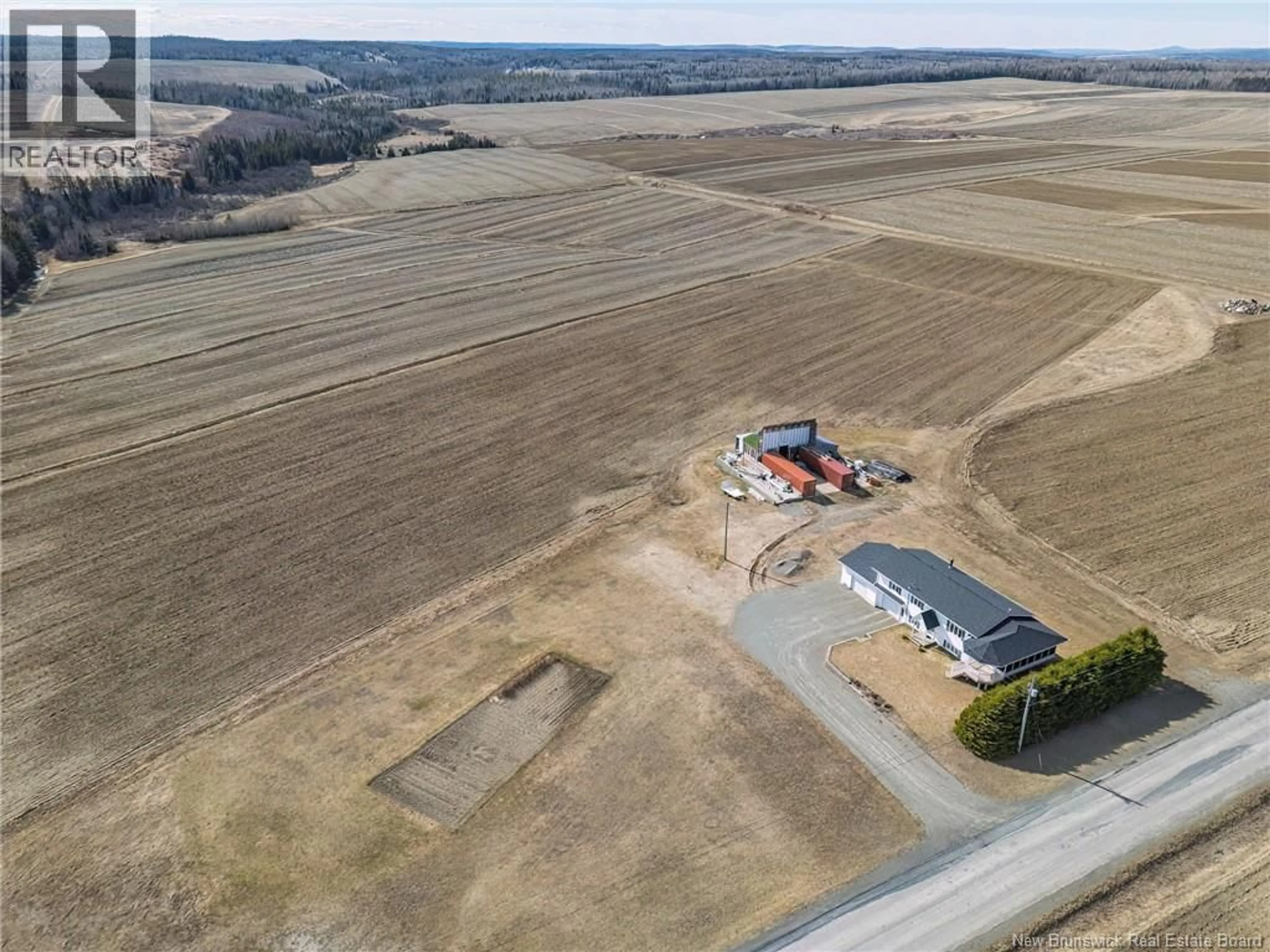 A pic from outside/outdoor area/front of a property/back of a property/a pic from drone, building for 659 COLEBROOK ROAD, Grand Falls New Brunswick E3Z1A9