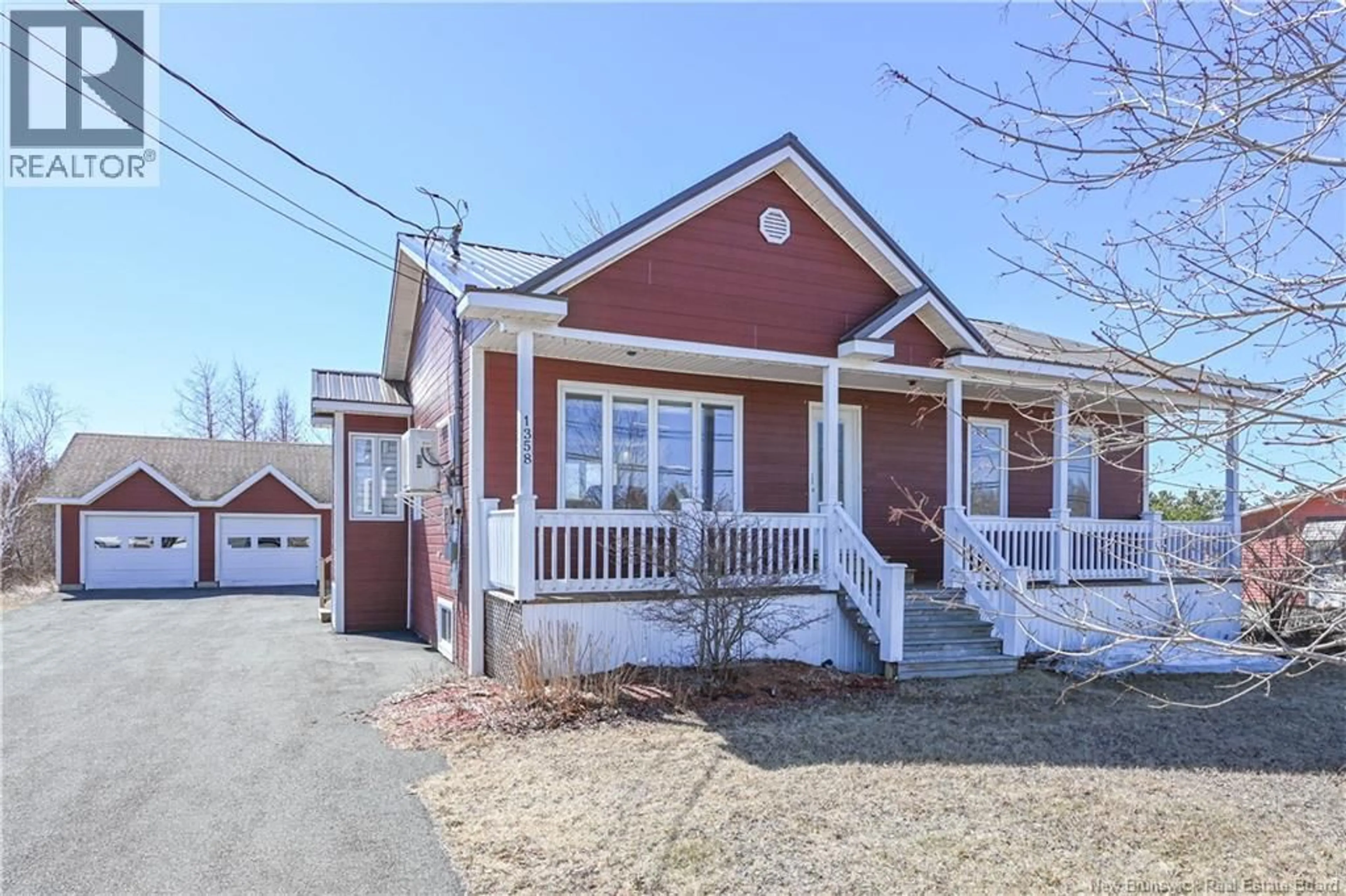 Home with brick exterior material, street for 1358 DES FONDATEURS STREET, Paquetville New Brunswick E8R1A4