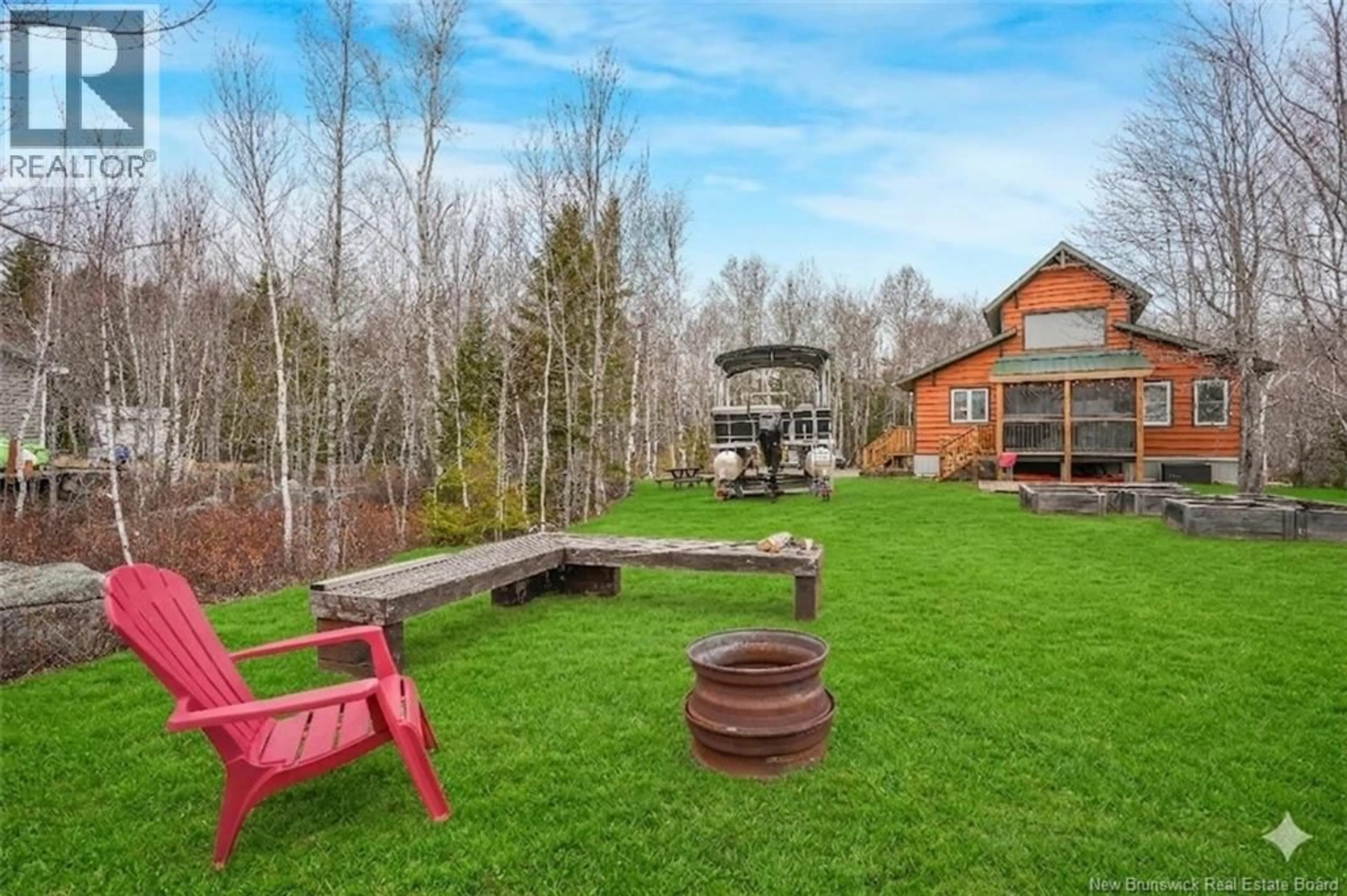 Patio, water/lake/river/ocean view for 337 SECOND EEL RIVER LANE, Second Eel Lake New Brunswick E6H0A4