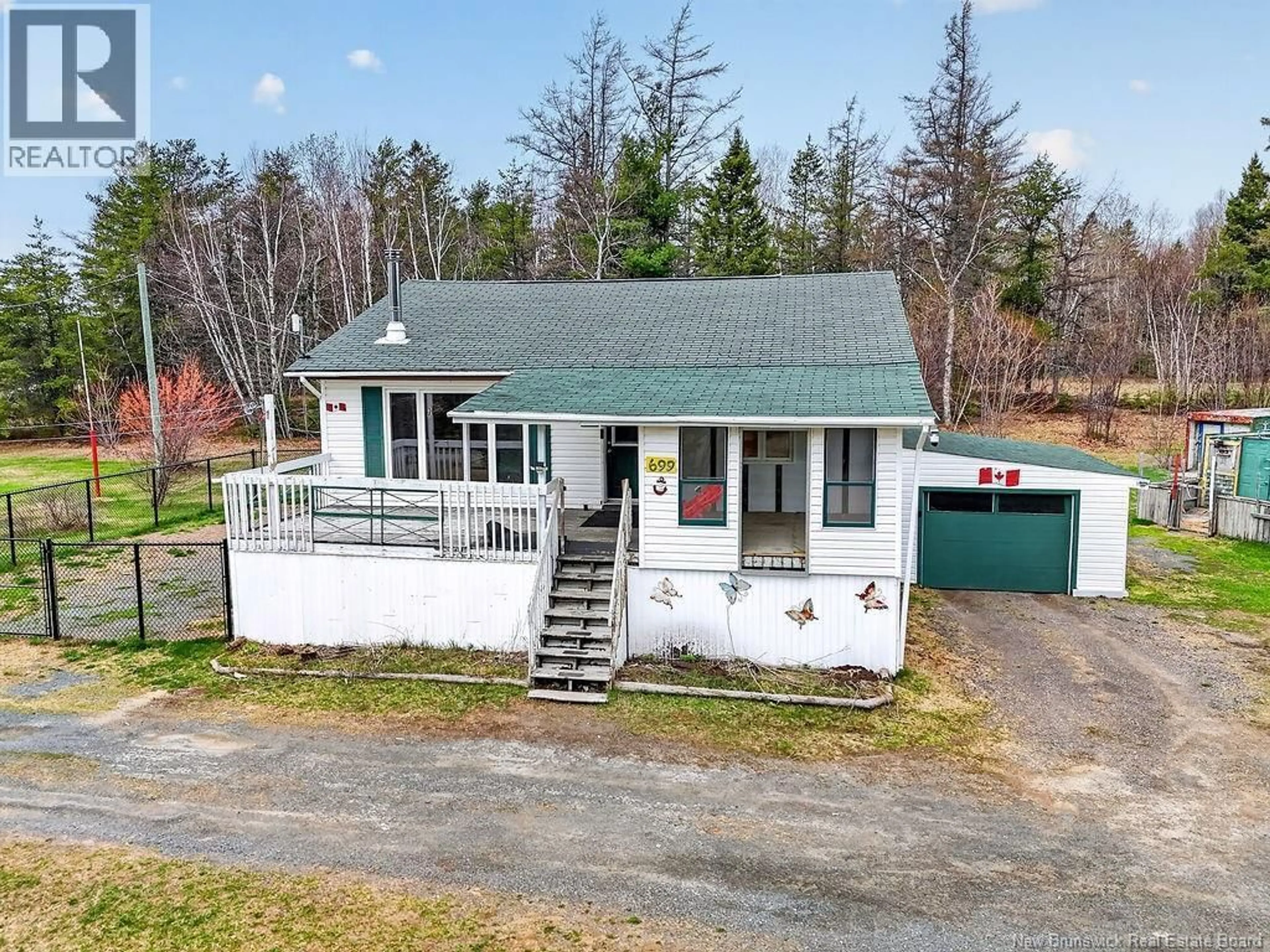 A pic from outside/outdoor area/front of a property/back of a property/a pic from drone, building for 699 DE LA PRAIRIE ROAD, Richiboucto-Village New Brunswick E4W1G5