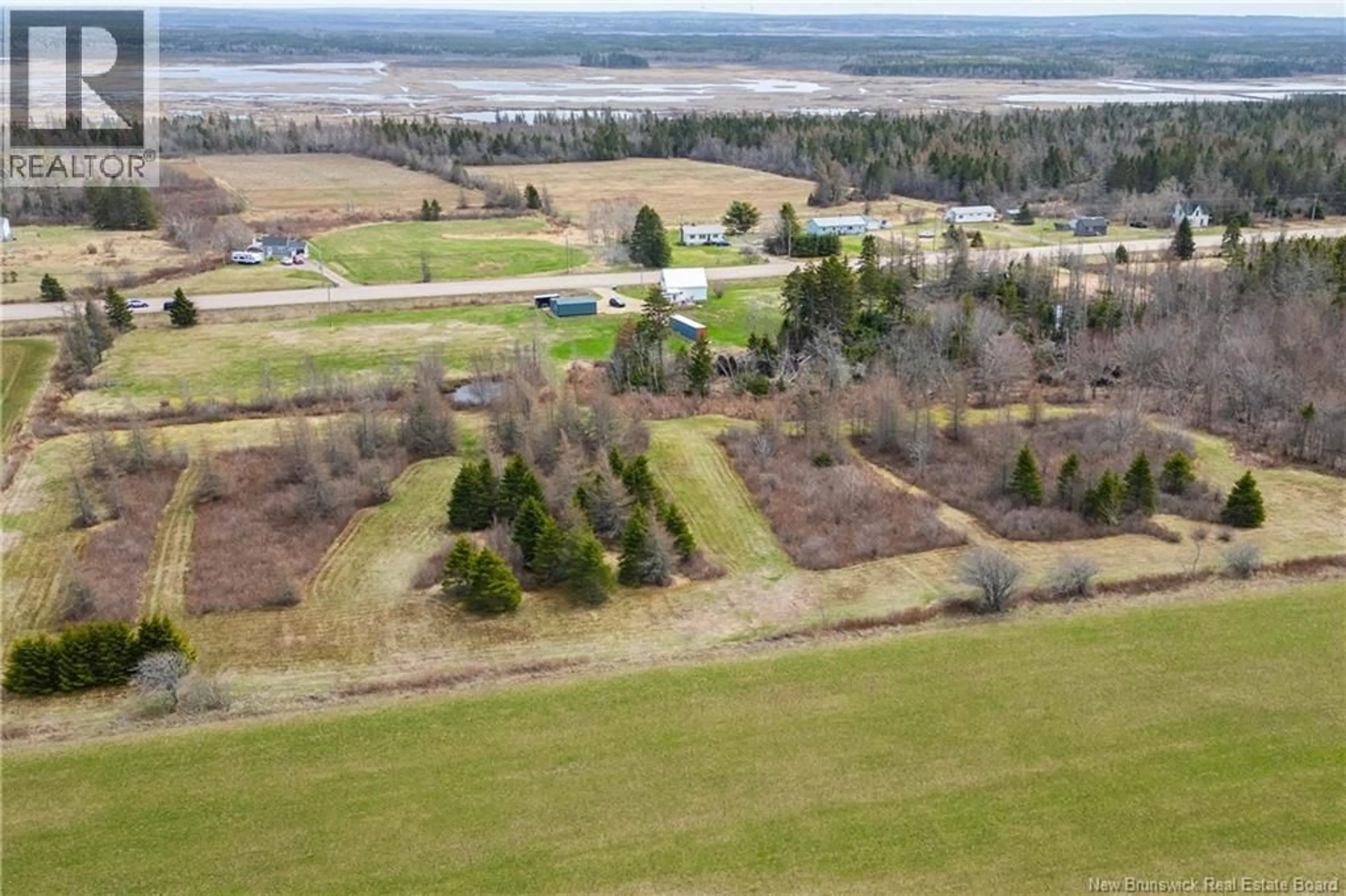 A pic from outside/outdoor area/front of a property/back of a property/a pic from drone, water/lake/river/ocean view for 632 ROUTE 16, Pointe de Bute New Brunswick E4L2N5