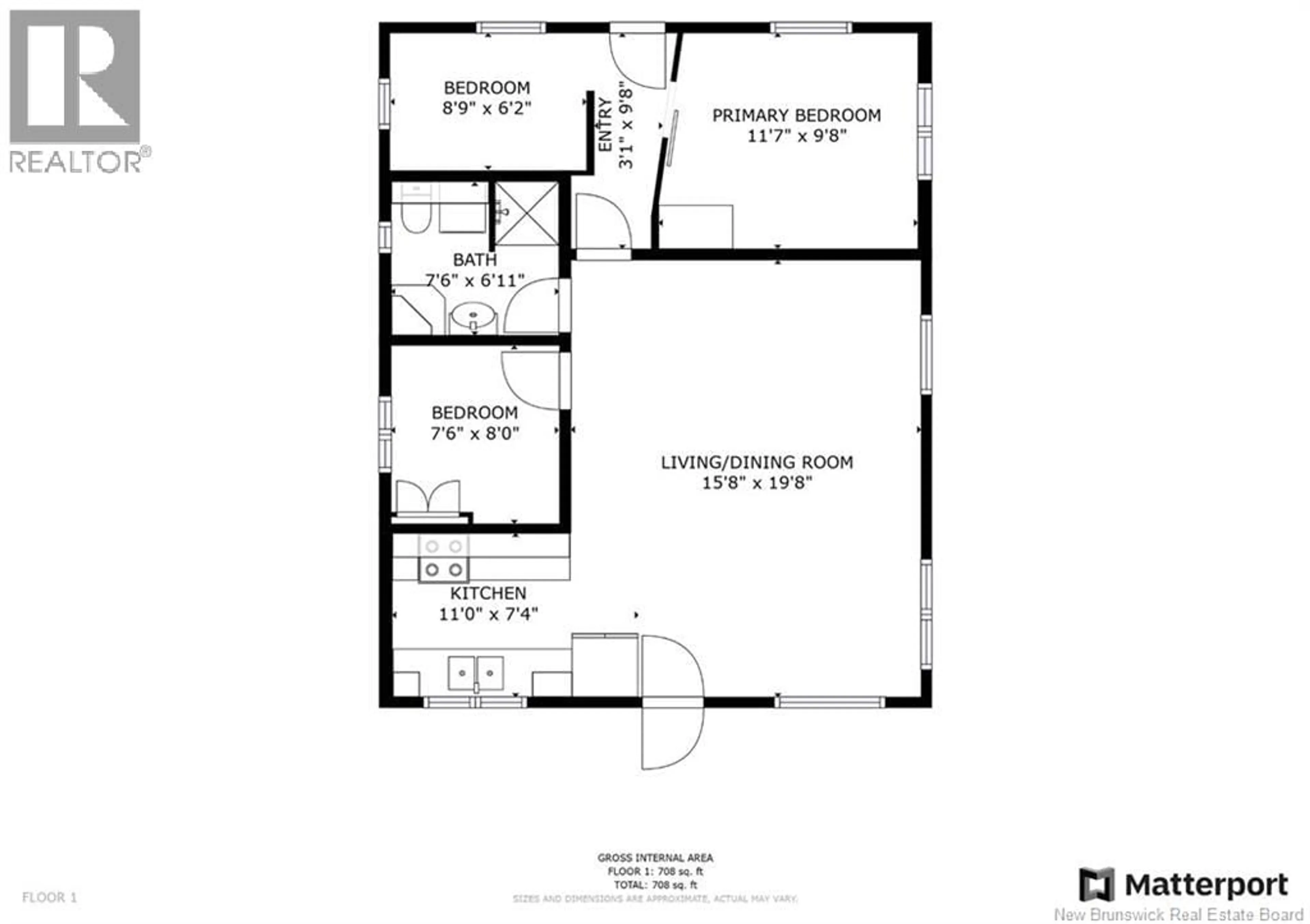 Floor plan for 75 MASON'S BEACH ROAD, Baie Verte New Brunswick E4M2Y3