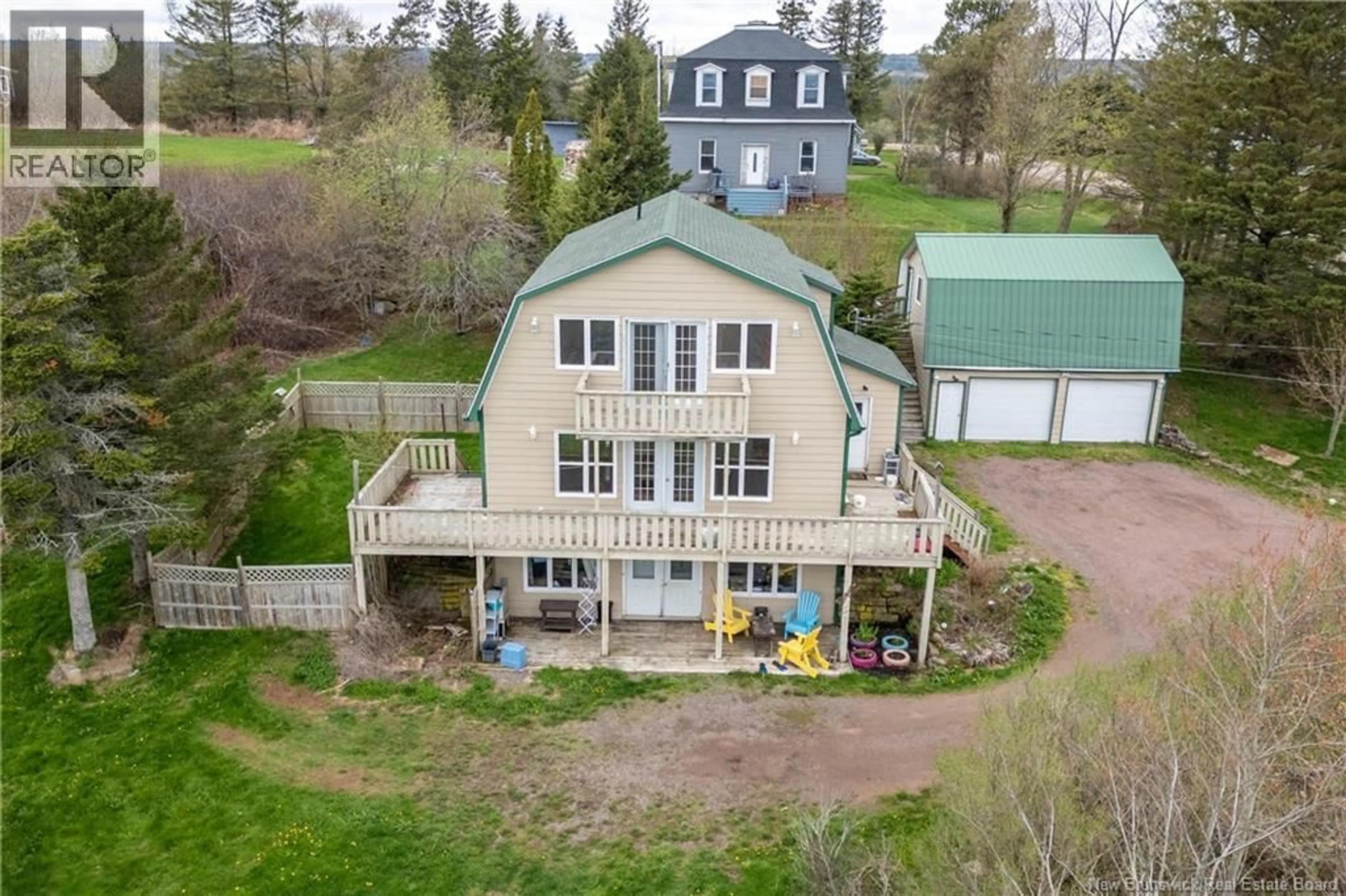 A pic from outside/outdoor area/front of a property/back of a property/a pic from drone, building for 22 WALKER ROAD, Sackville New Brunswick E4L3K9