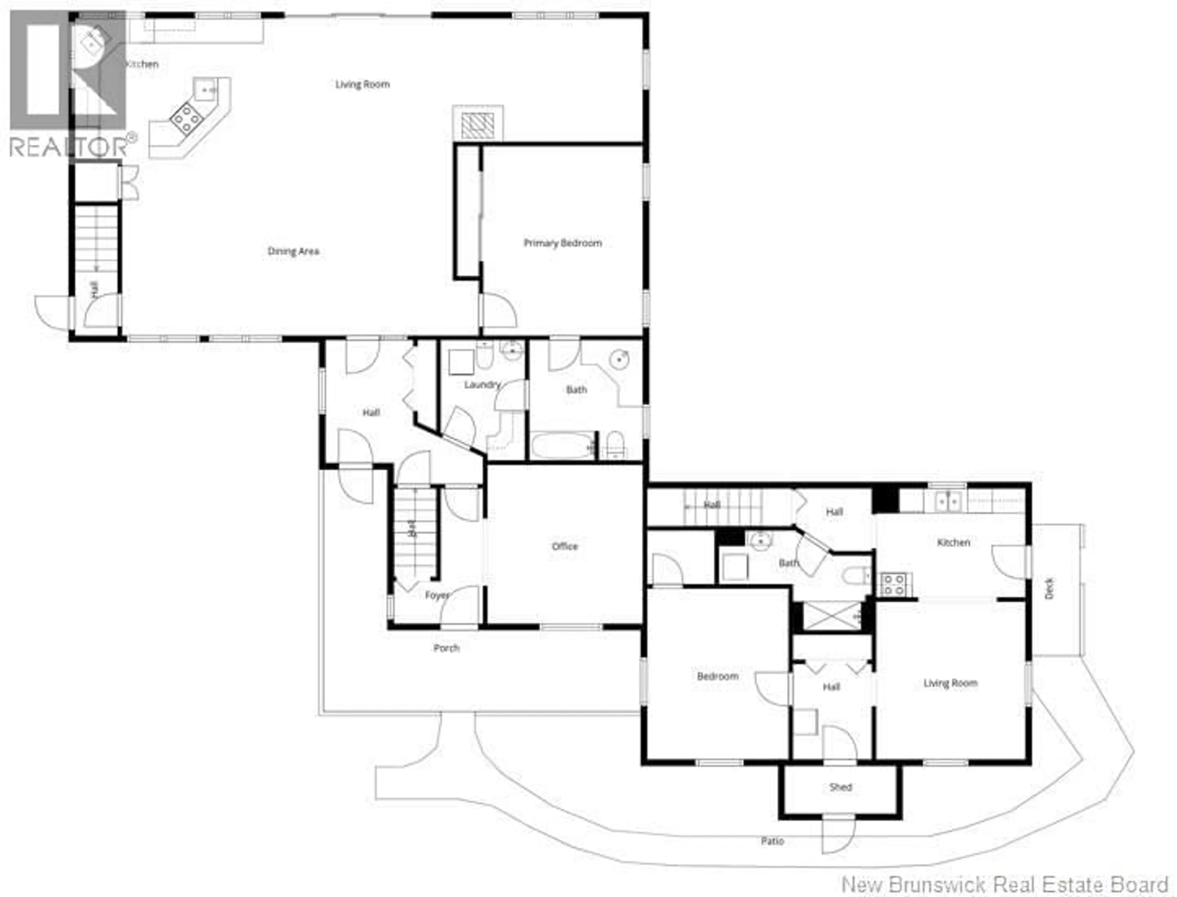 Floor plan for 2769 MAIN STREET, Hillsborough New Brunswick E4H2X3