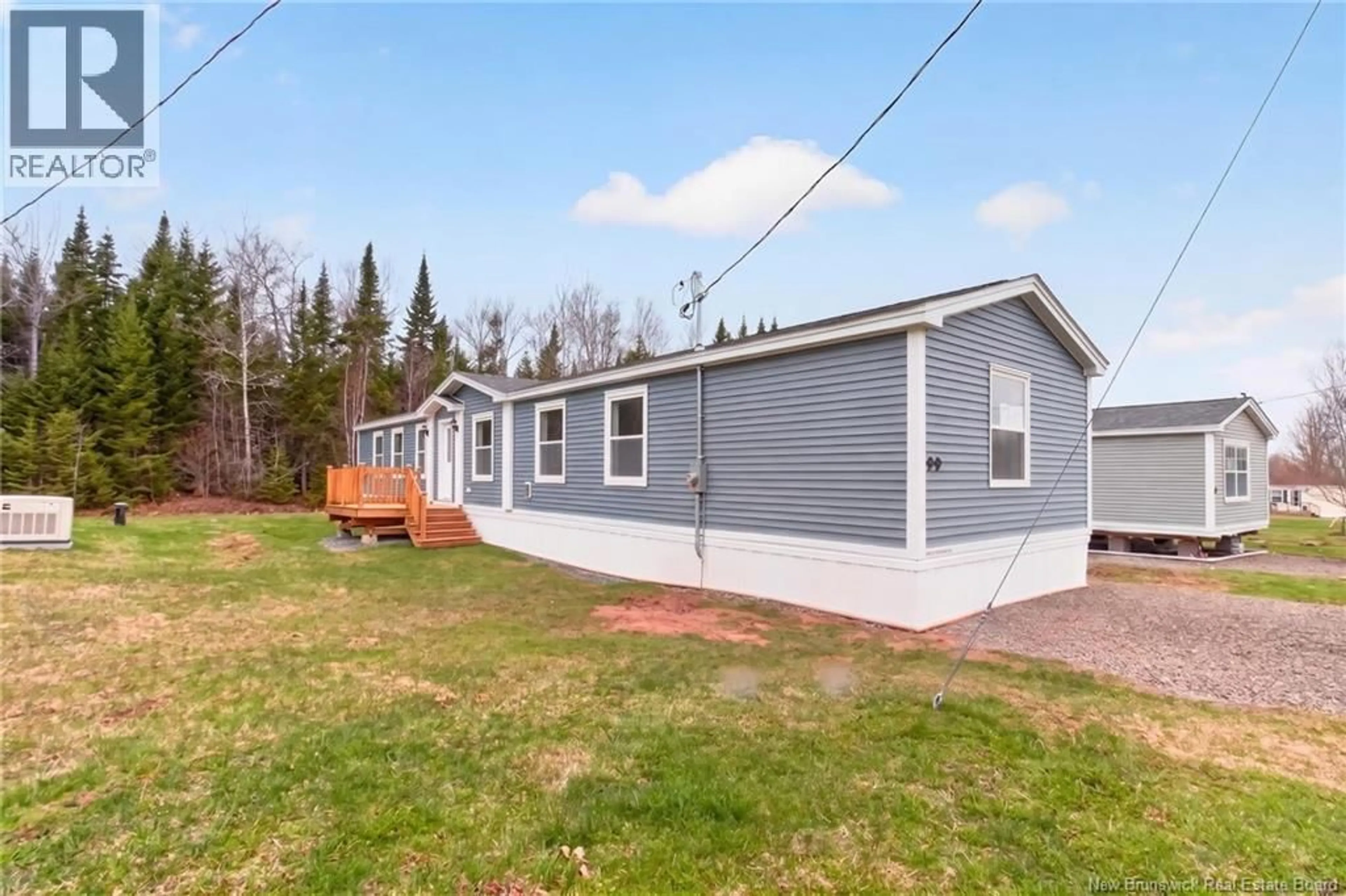 Home with vinyl exterior material, street for 99 RIVER EAST DRIVE, Riverview New Brunswick E1B5B1