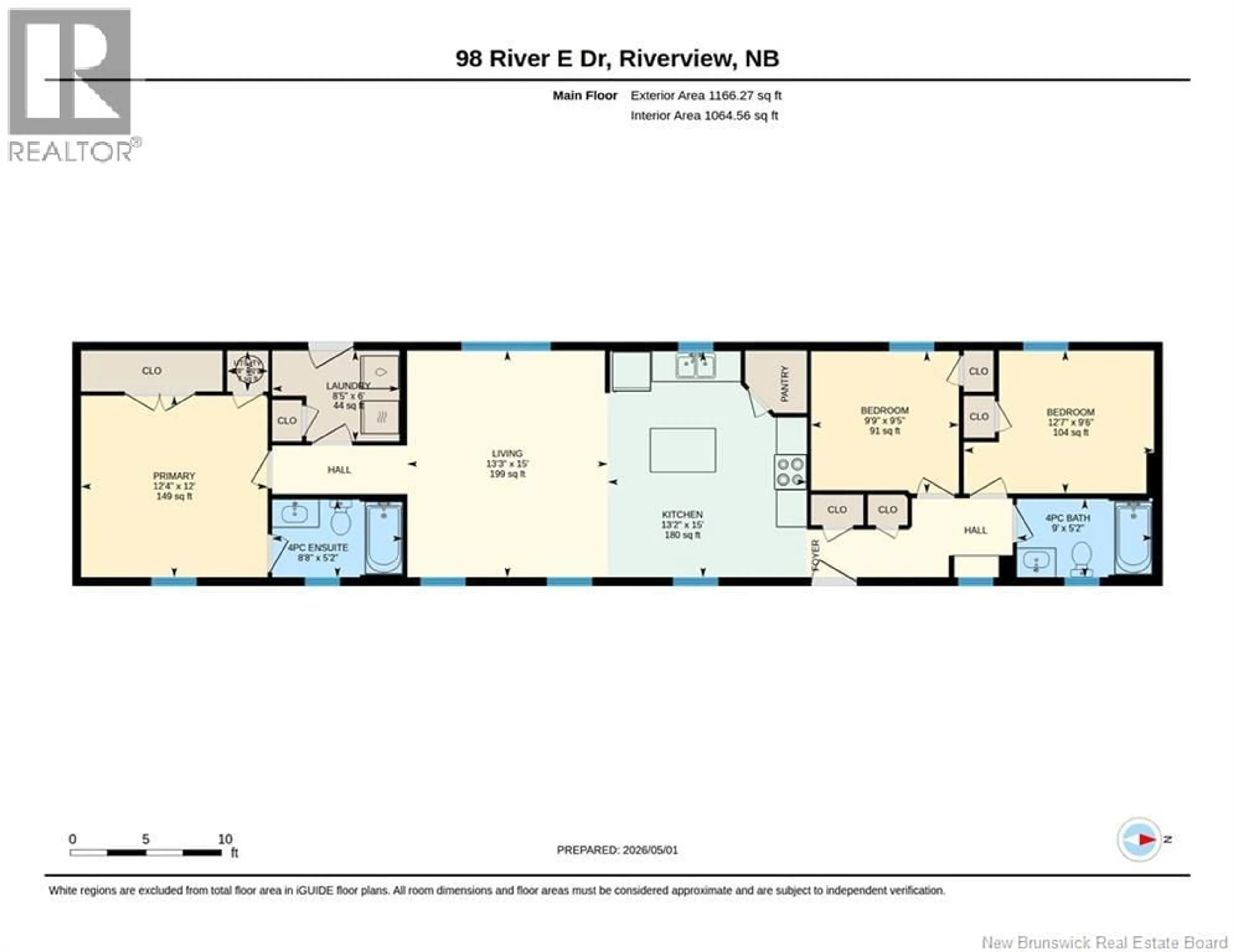 Floor plan for 98 RIVER EAST DRIVE, Riverview New Brunswick E1B4Y3