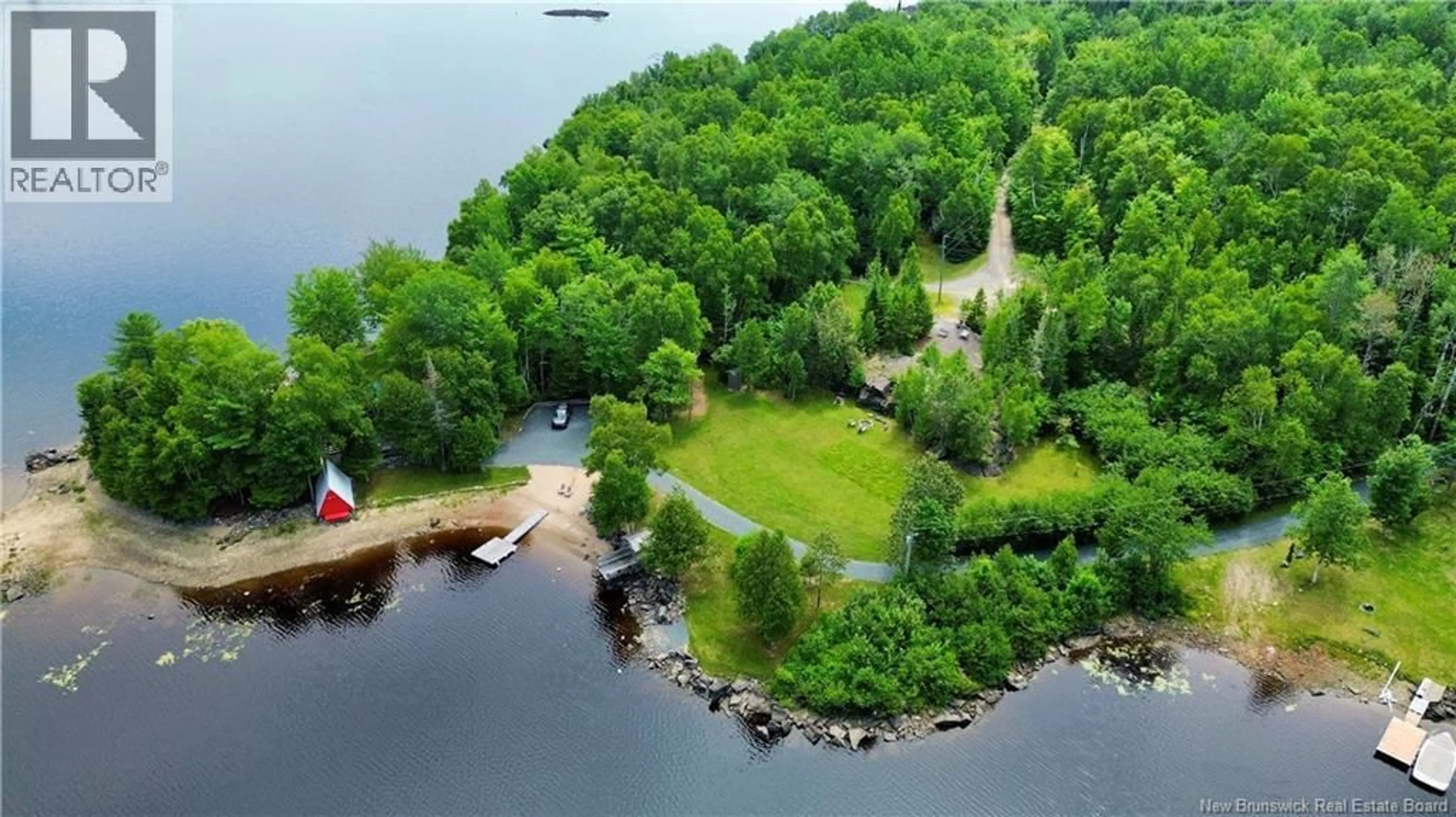 A pic from outside/outdoor area/front of a property/back of a property/a pic from drone, water/lake/river/ocean view for 224 OLD QUARRY ROAD, Bethel New Brunswick E5C2T9