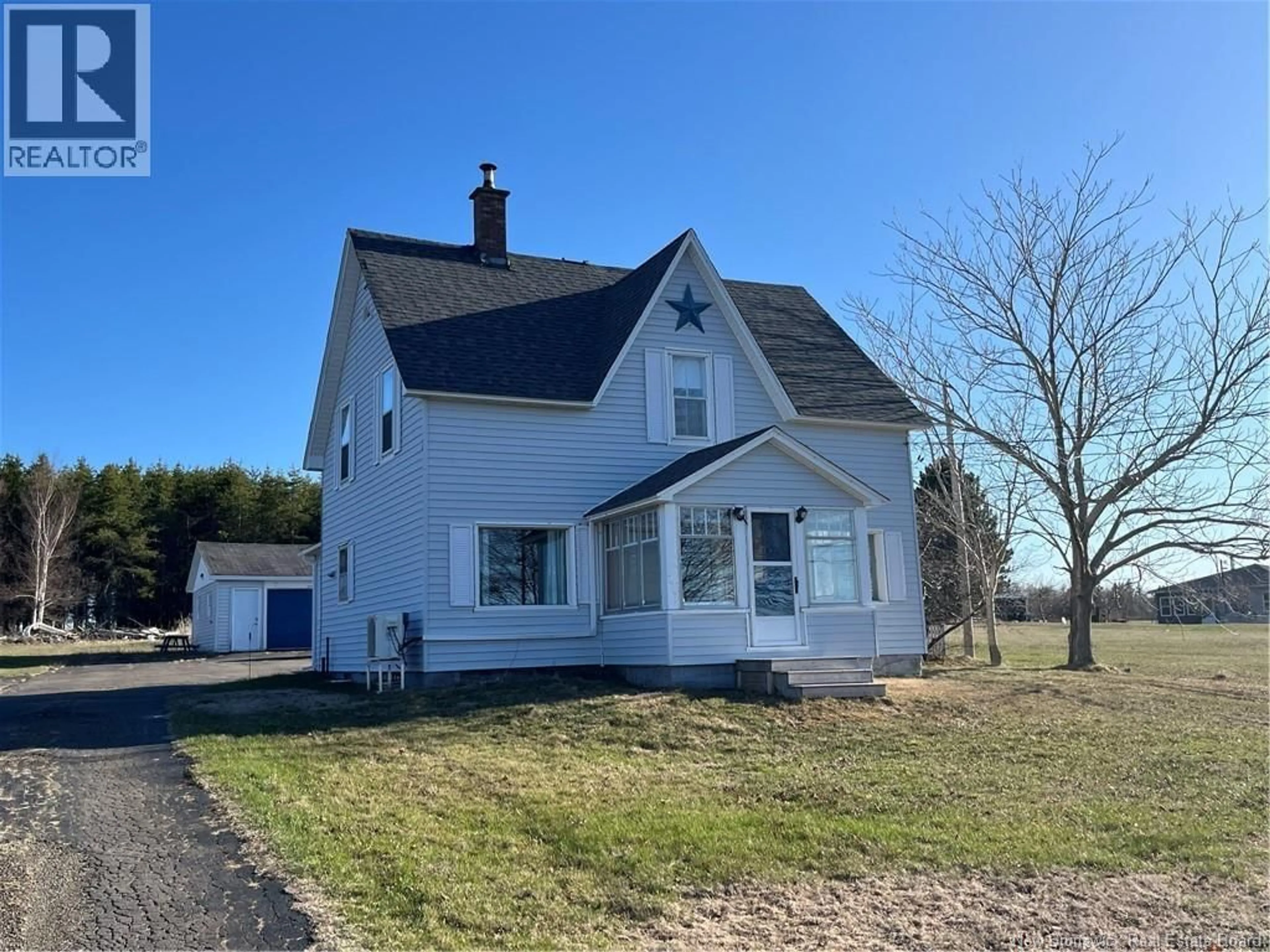 A pic from outside/outdoor area/front of a property/back of a property/a pic from drone, street for 789 ROUTE 133, Boudreau-Ouest New Brunswick E4P6P6