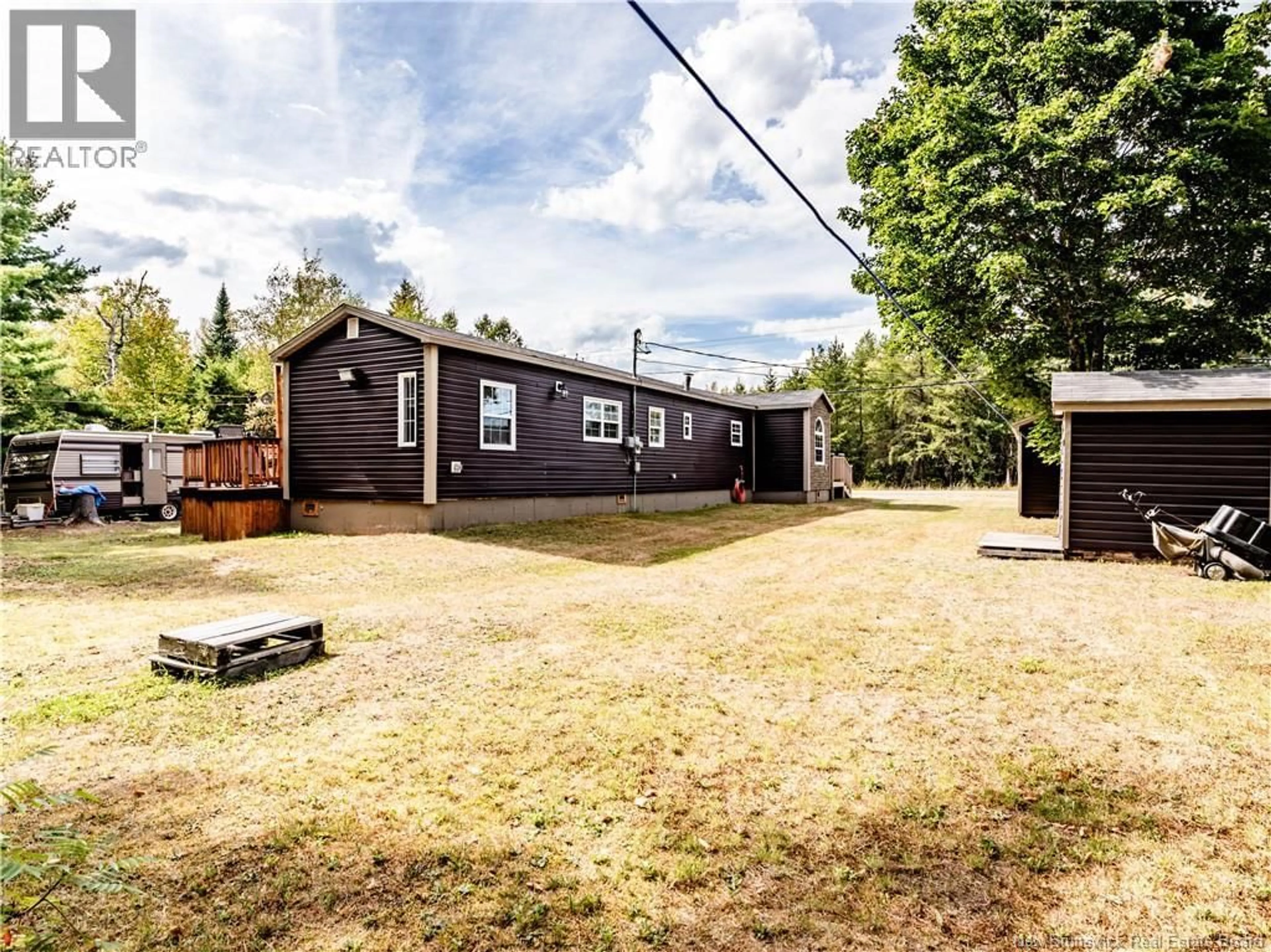 A pic from outside/outdoor area/front of a property/back of a property/a pic from drone, street for 311 SAINT-CHARLES SUD ROAD, Saint-Charles New Brunswick E4W4V5