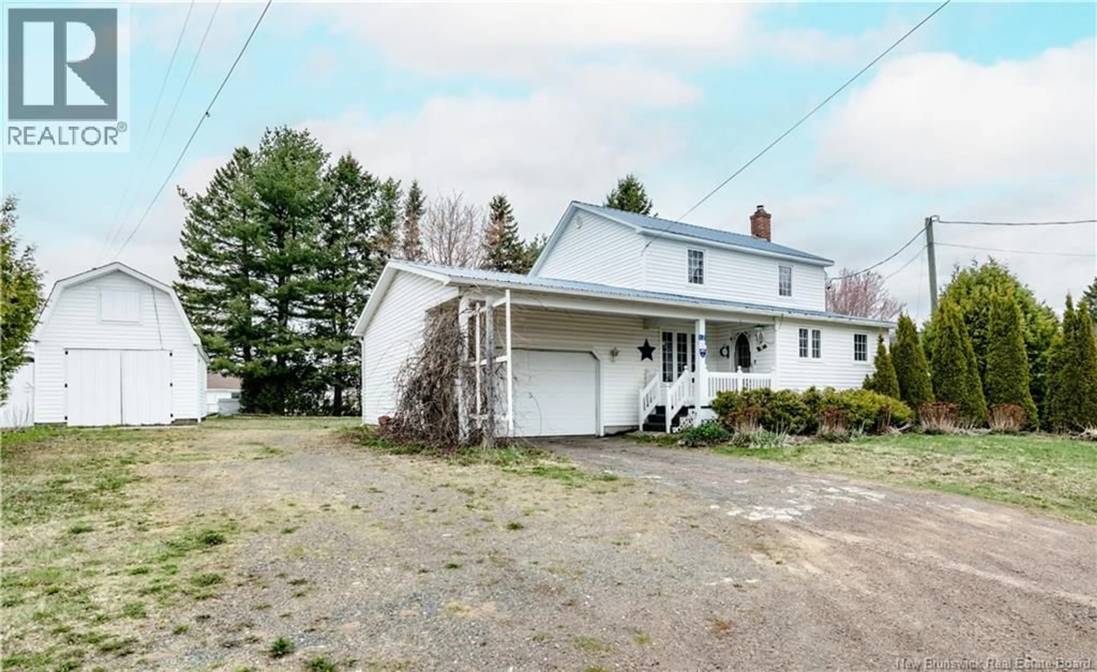 A pic from outside/outdoor area/front of a property/back of a property/a pic from drone, street for 12 GERARD STREET, Saint-Antoine New Brunswick E4U1A8