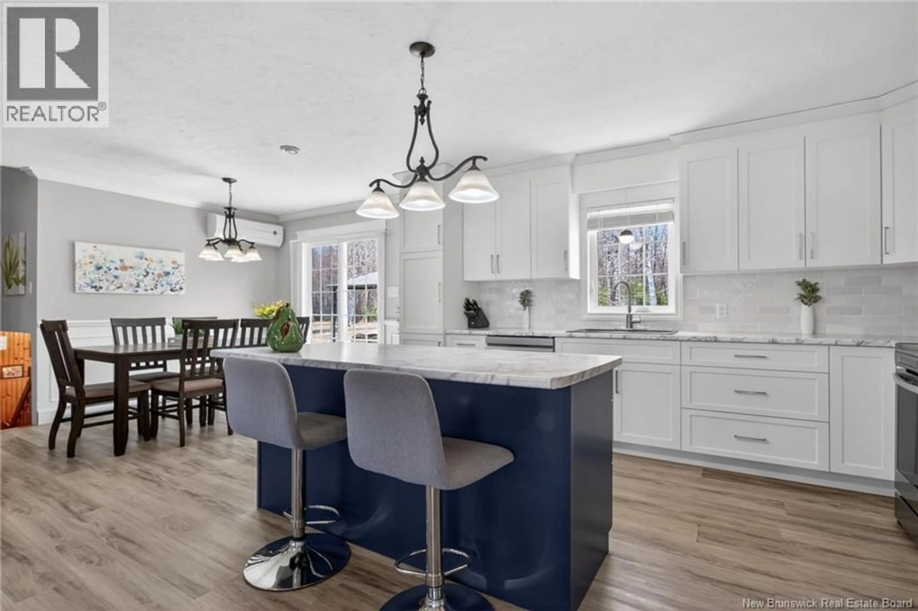 Open concept kitchen, ceramic/tile floor for 117 DE L'EGLISE AVENUE, Saint-Antoine New Brunswick E4V1M2