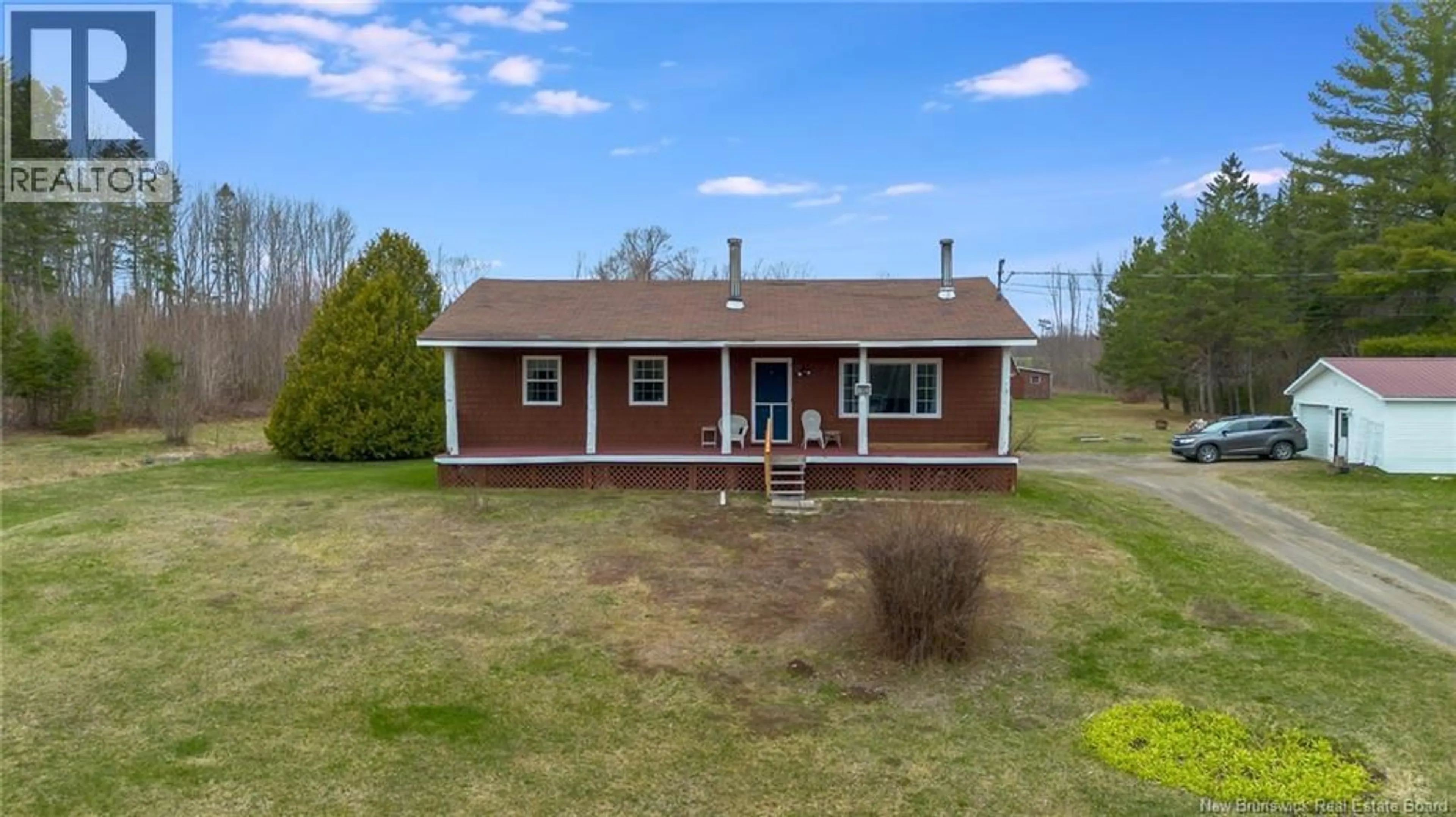 A pic from outside/outdoor area/front of a property/back of a property/a pic from drone, unknown for 792 ROUTE 555, Richmond Corner New Brunswick E7M5B6